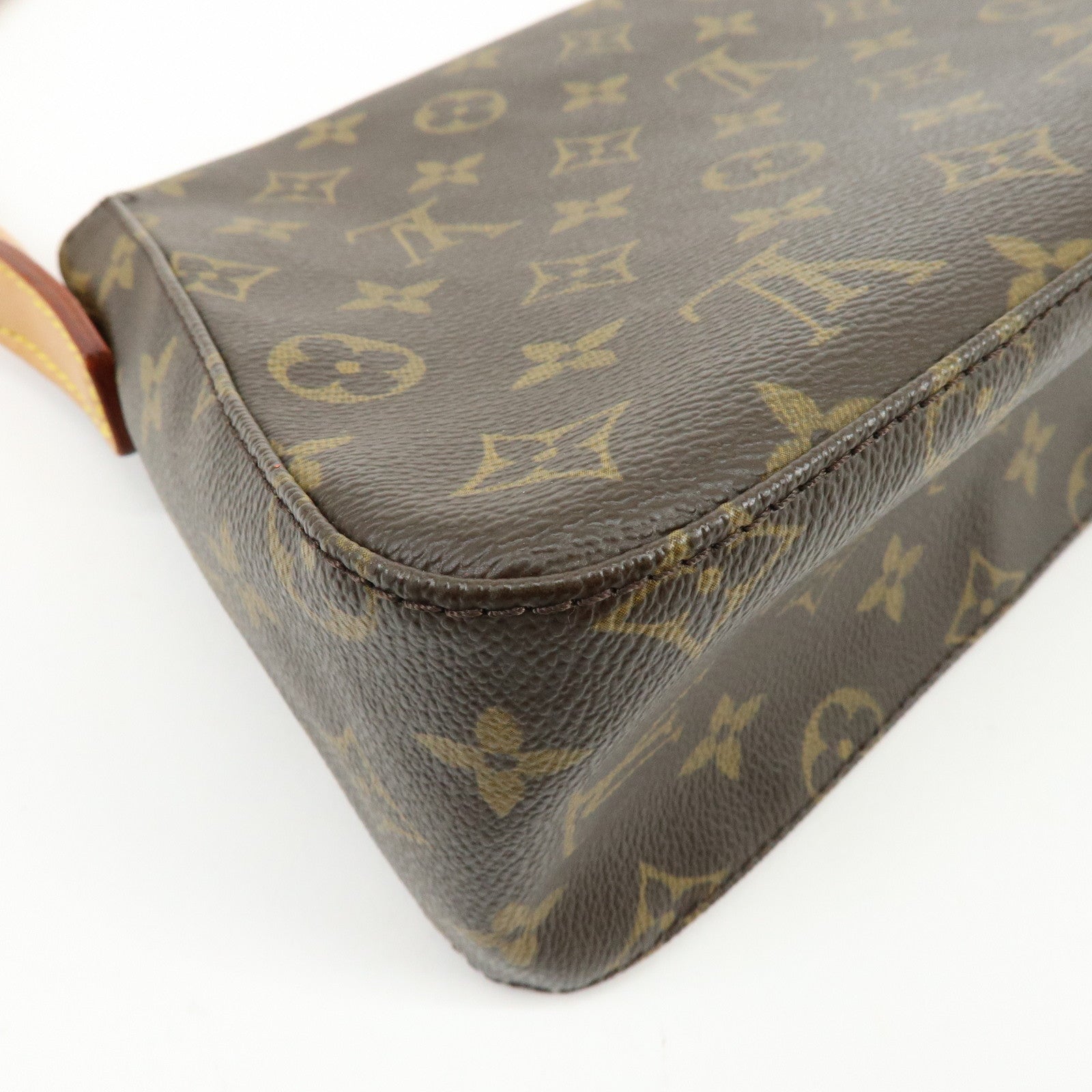Louis Vuitton Monogram Mini Looping Shoulder Bag Brown M51147