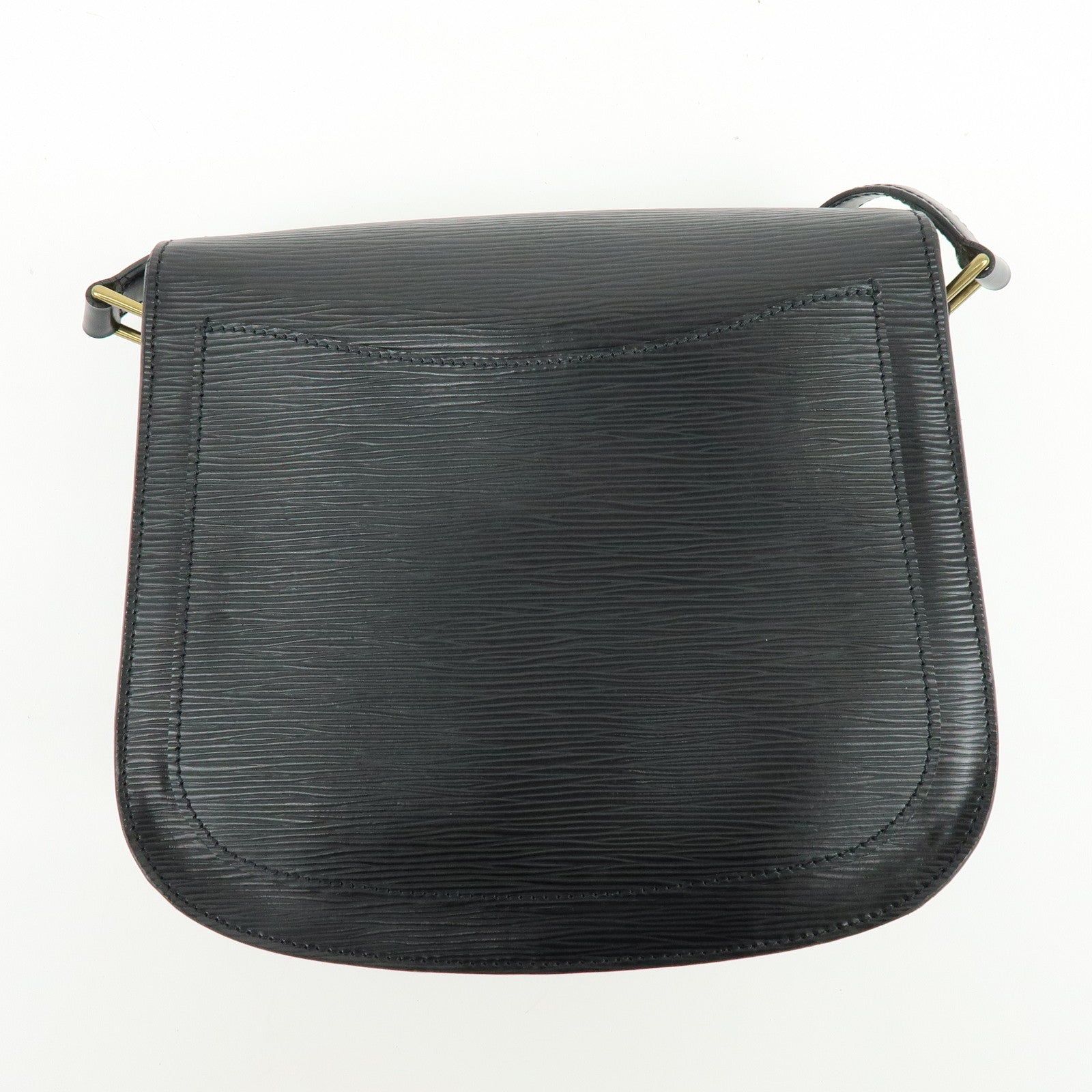 Louis Vuitton Epi Saint Cloud Shoulder Bag Black Noir M52192