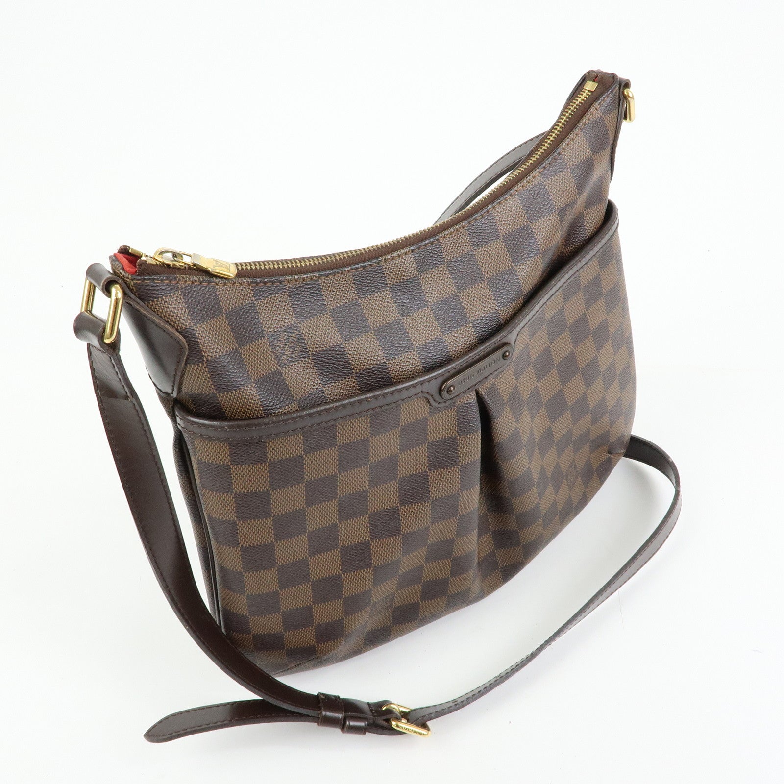 Louis Vuitton Damier Ebene Bloomsbury PM Shoulder Bag Brown N42251