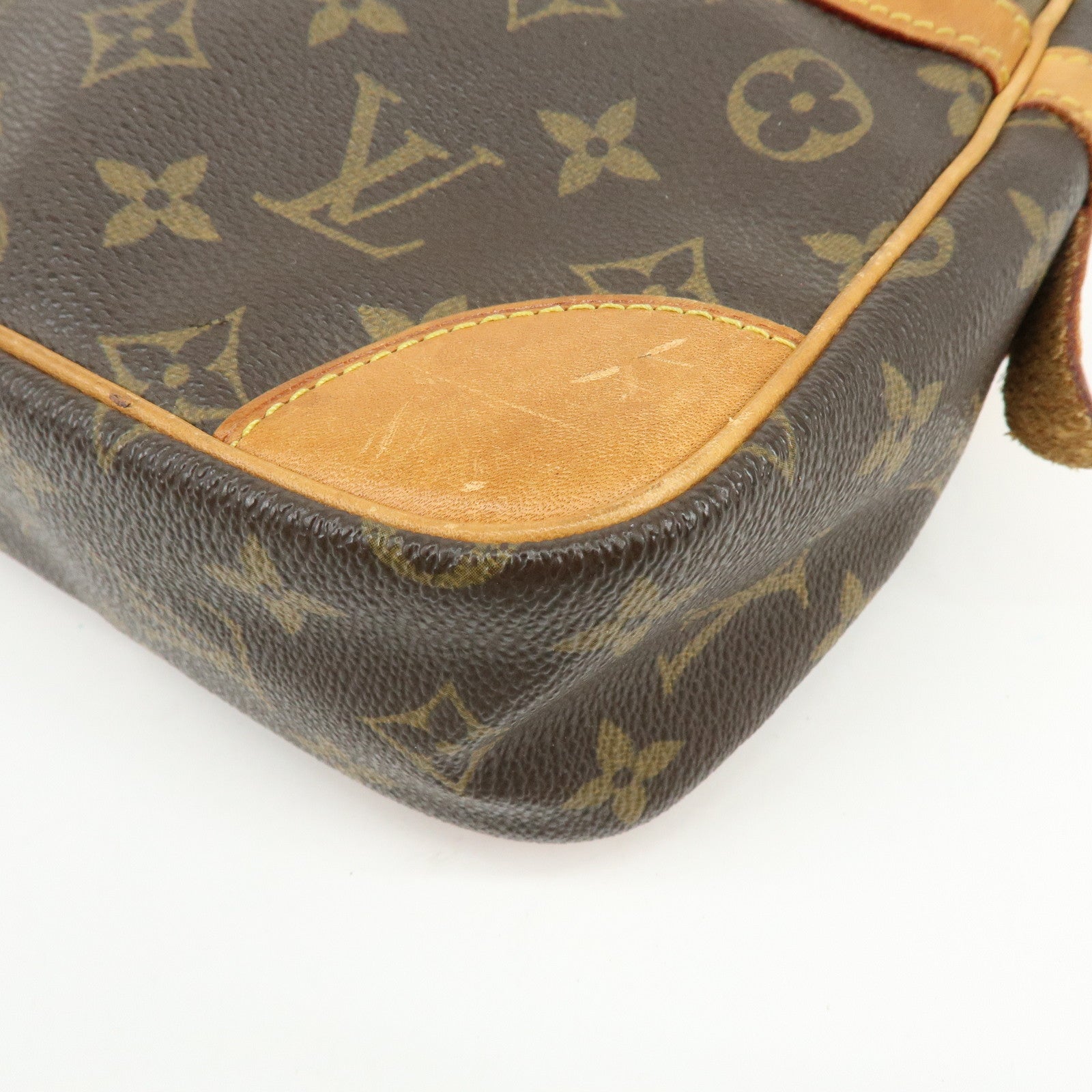 Louis Vuitton Monogram Compiegne 28 Pouch Clutch Bag Brown M51845