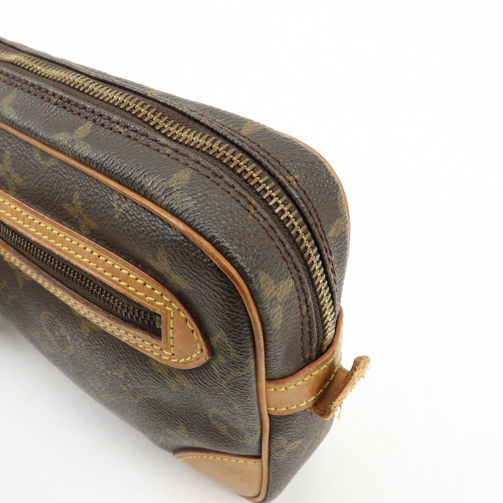 Louis Vuitton Monogram Marly Dragonne GM Clutch Bag Wrist Bag M51825