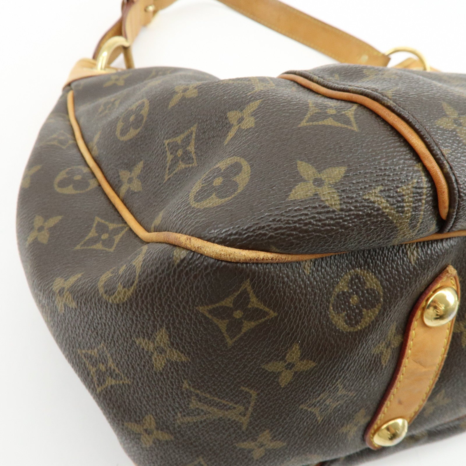 Louis Vuitton Monogram Galliera PM Shoulder Bag Brown M56382