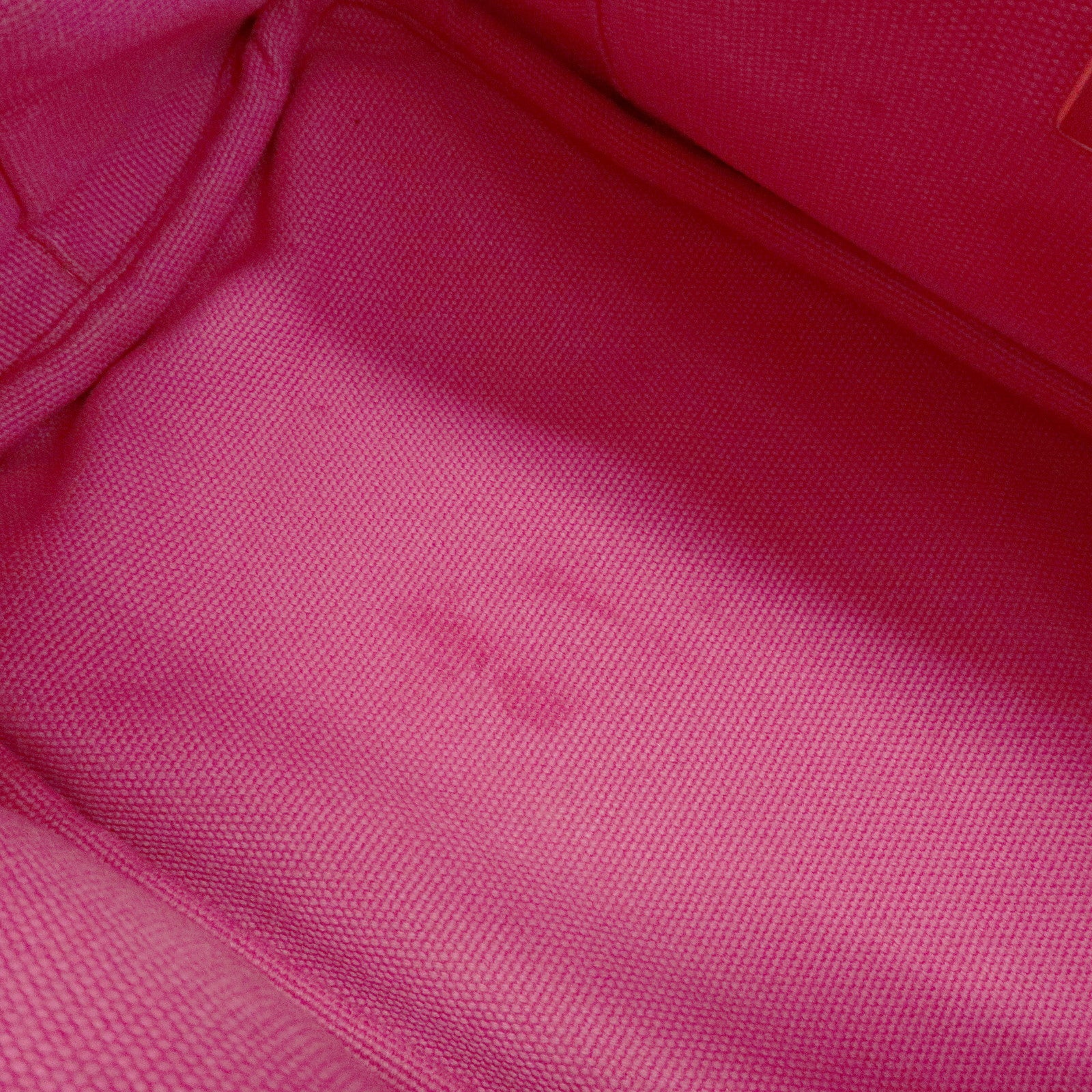 PRADA Triangle Logo Canapa Mini Canvas Tote Hand Bag Pink BN2439