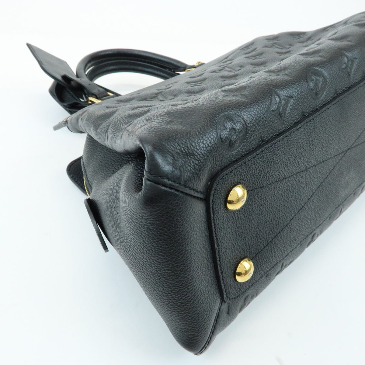 Louis Vuitton Monogram Empreinte Vosges MM Leather 2Way Bag Noir M41491