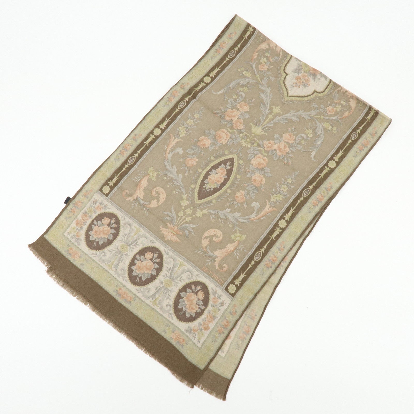 Christian Dior YSL ETRO COACH Lot of 5 Silk 100% Wool Scarf