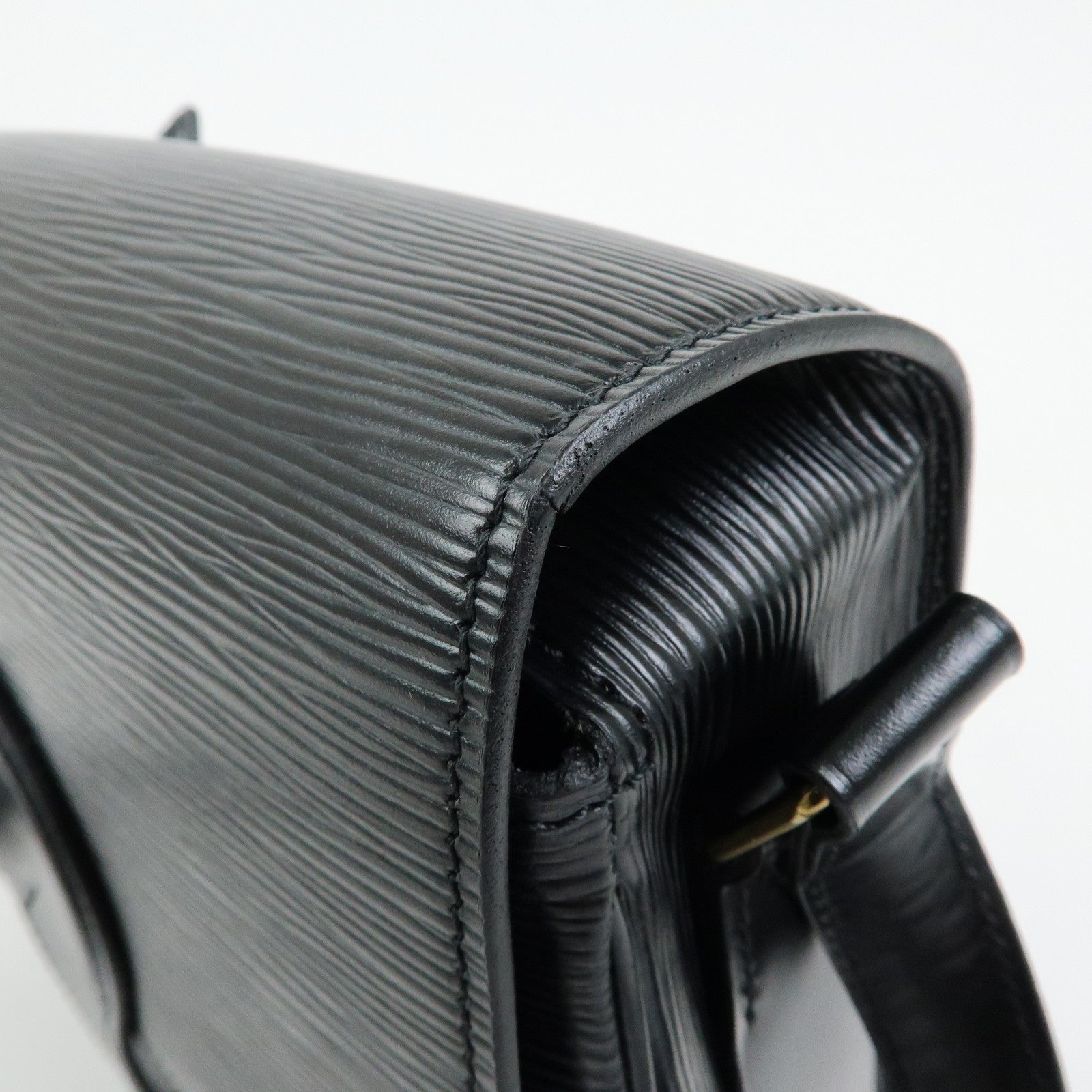 Louis Vuitton Epi Cartouchiere Shoulder Crossbody Bag Noir M52242