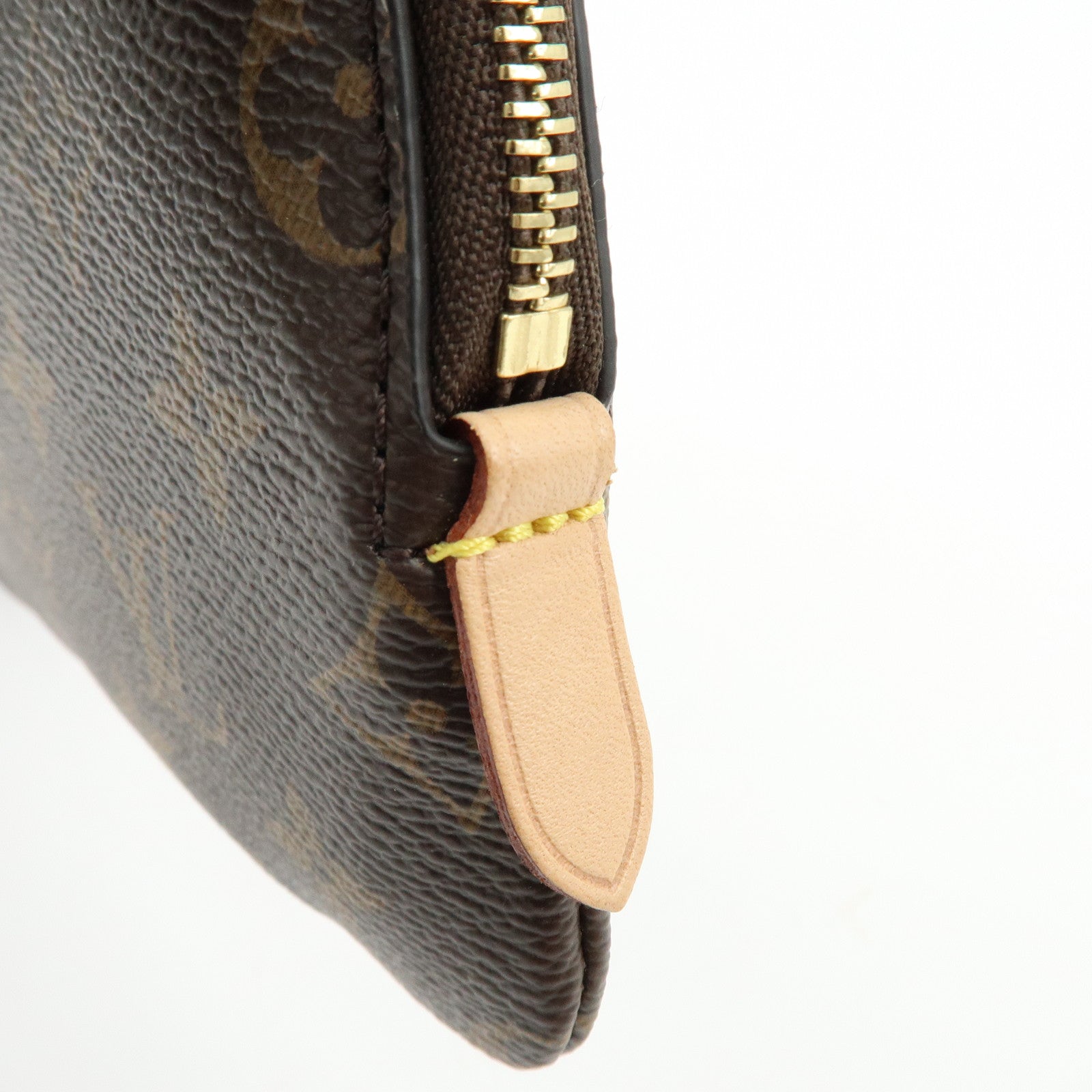 Louis Vuitton Etui Voyage PM Clutch Bag Pouch Brown M44500
