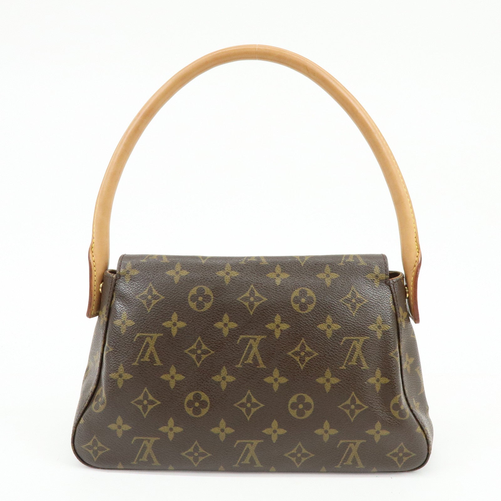 Louis Vuitton Monogram Mini Looping Canvas Shoulder Bag Hand Bag M51147