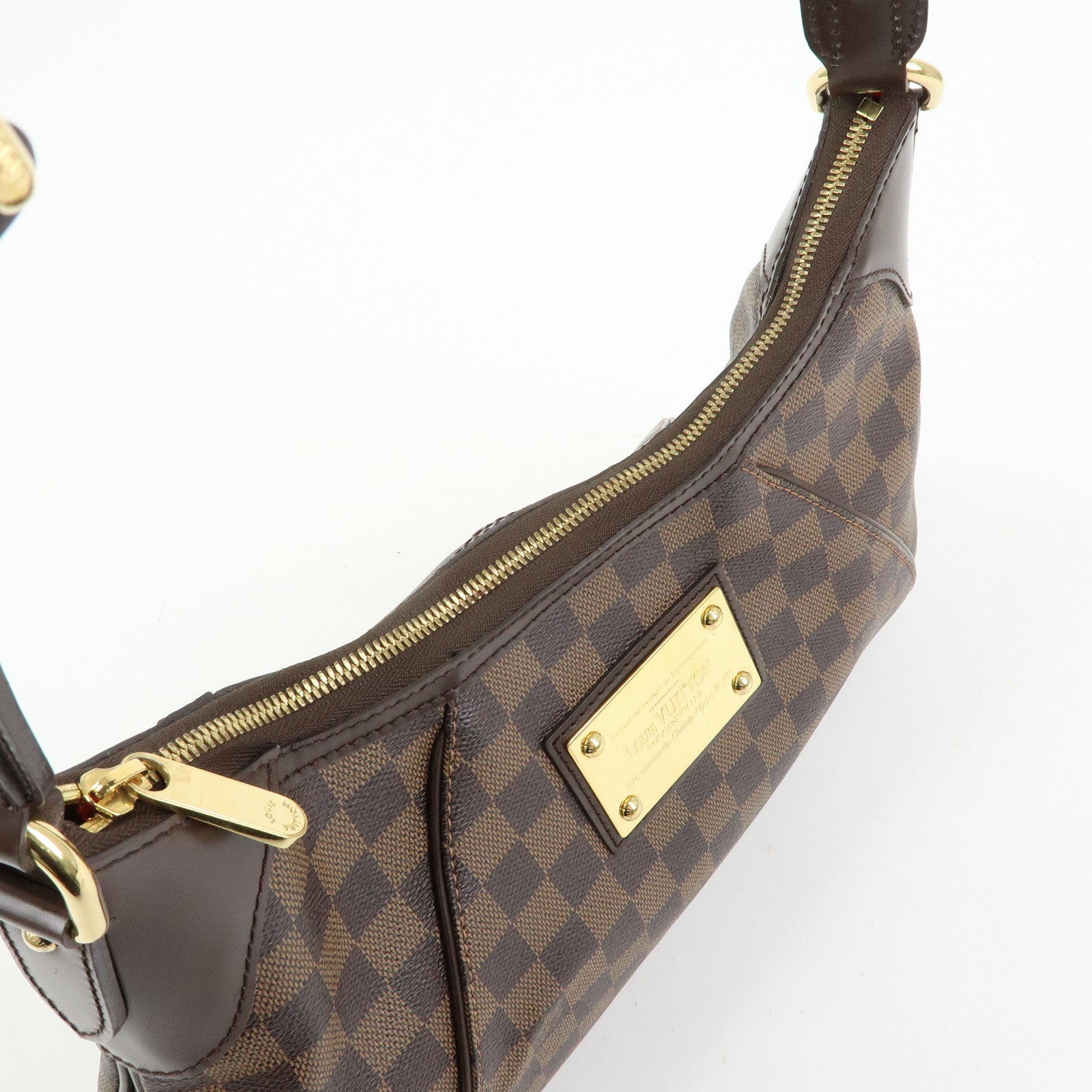 Louis Vuitton Damier Thames GM Shoulder Bag Brown N48181