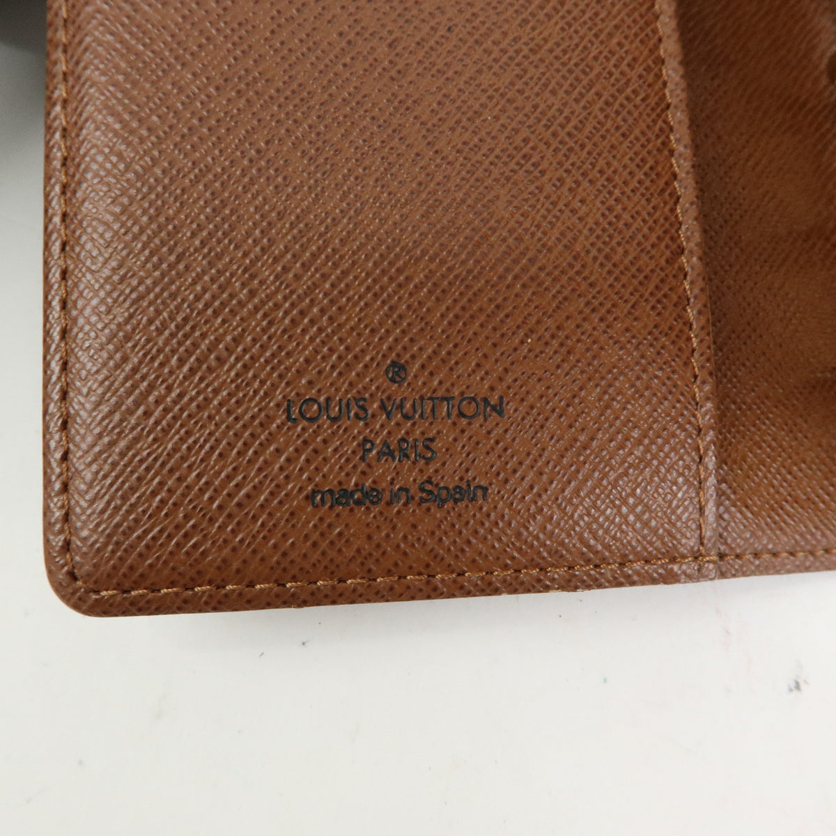 Louis Vuitton Monogram Agenda PM Planner Cover Brown R20005
