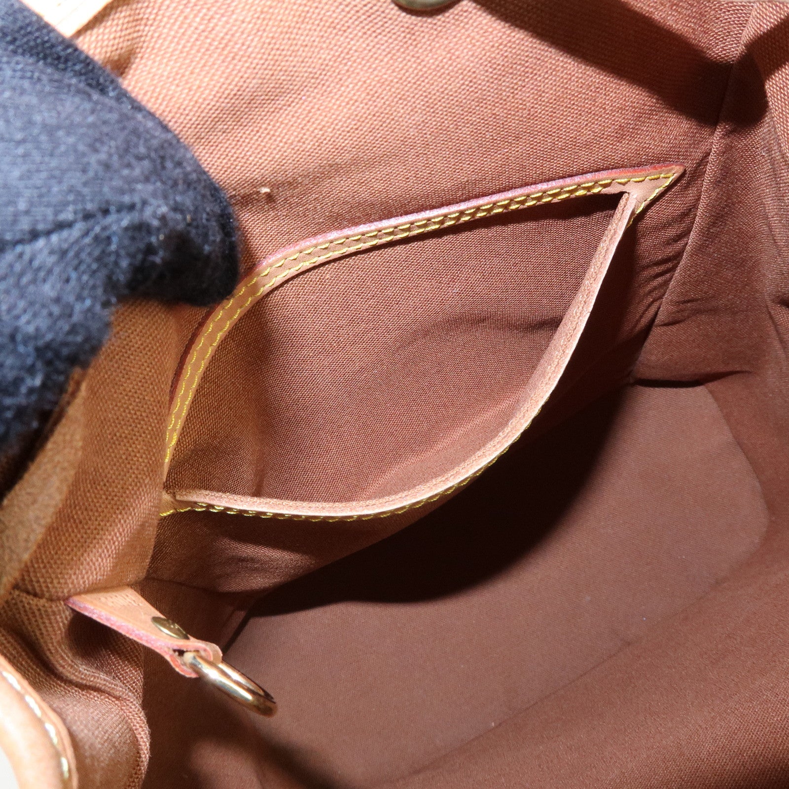Louis Vuitton Monogram Montsouris MM Backpack Brown M51136