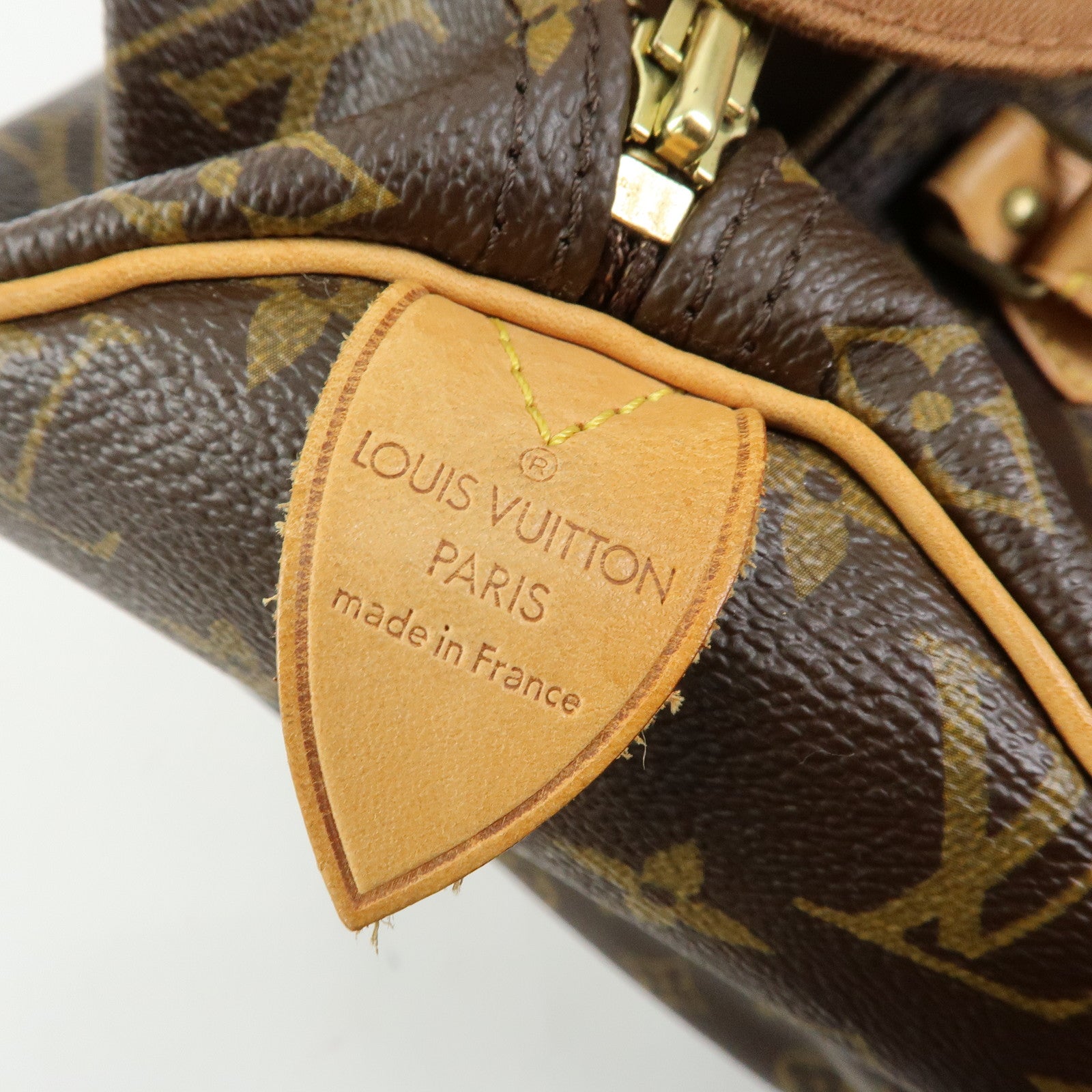 Louis Vuitton Monogram Speedy 40 Hand Bag Boston Bag Brown M41522