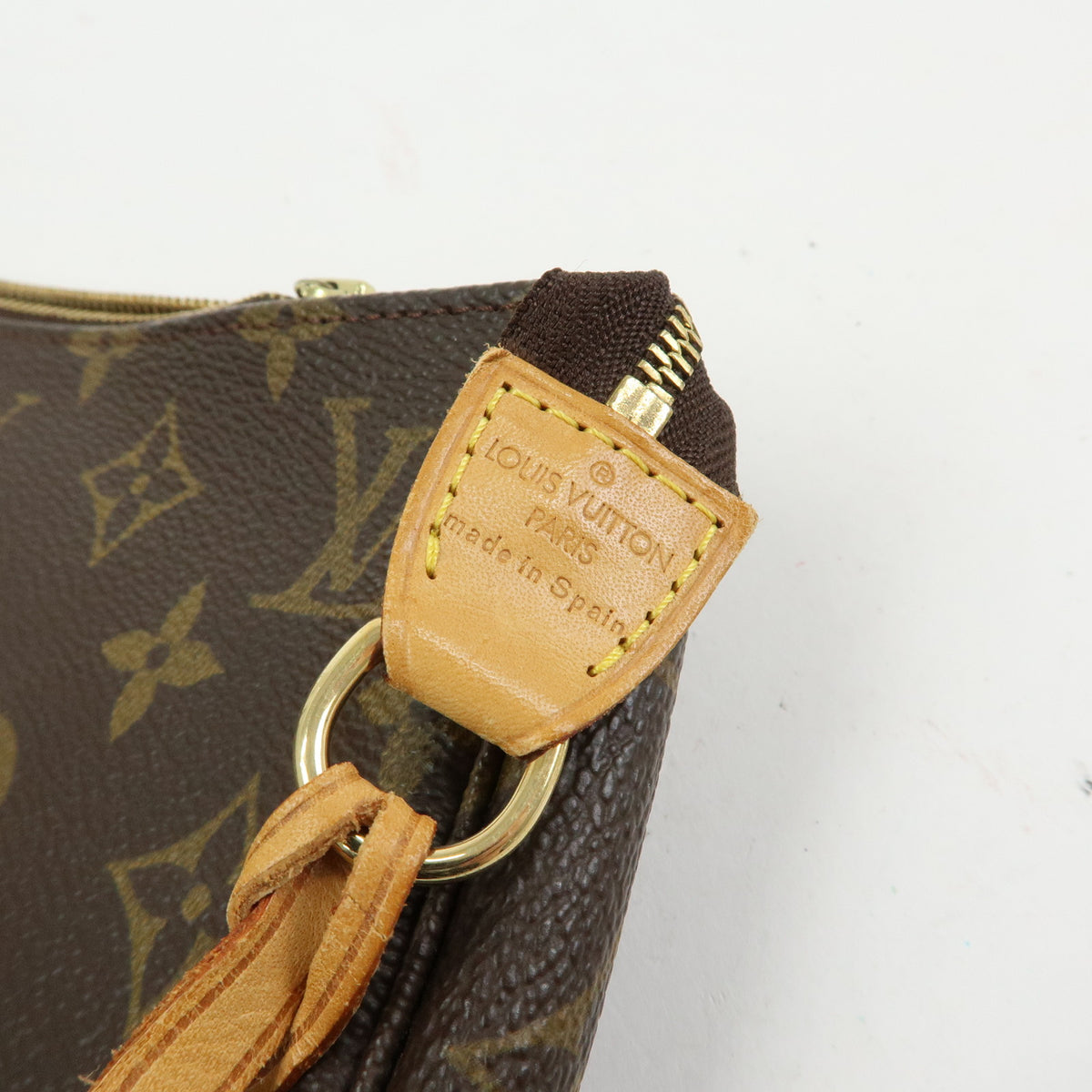 Louis Vuitton Monogram Pochette Accessoires Pouch Hand Bag M51980