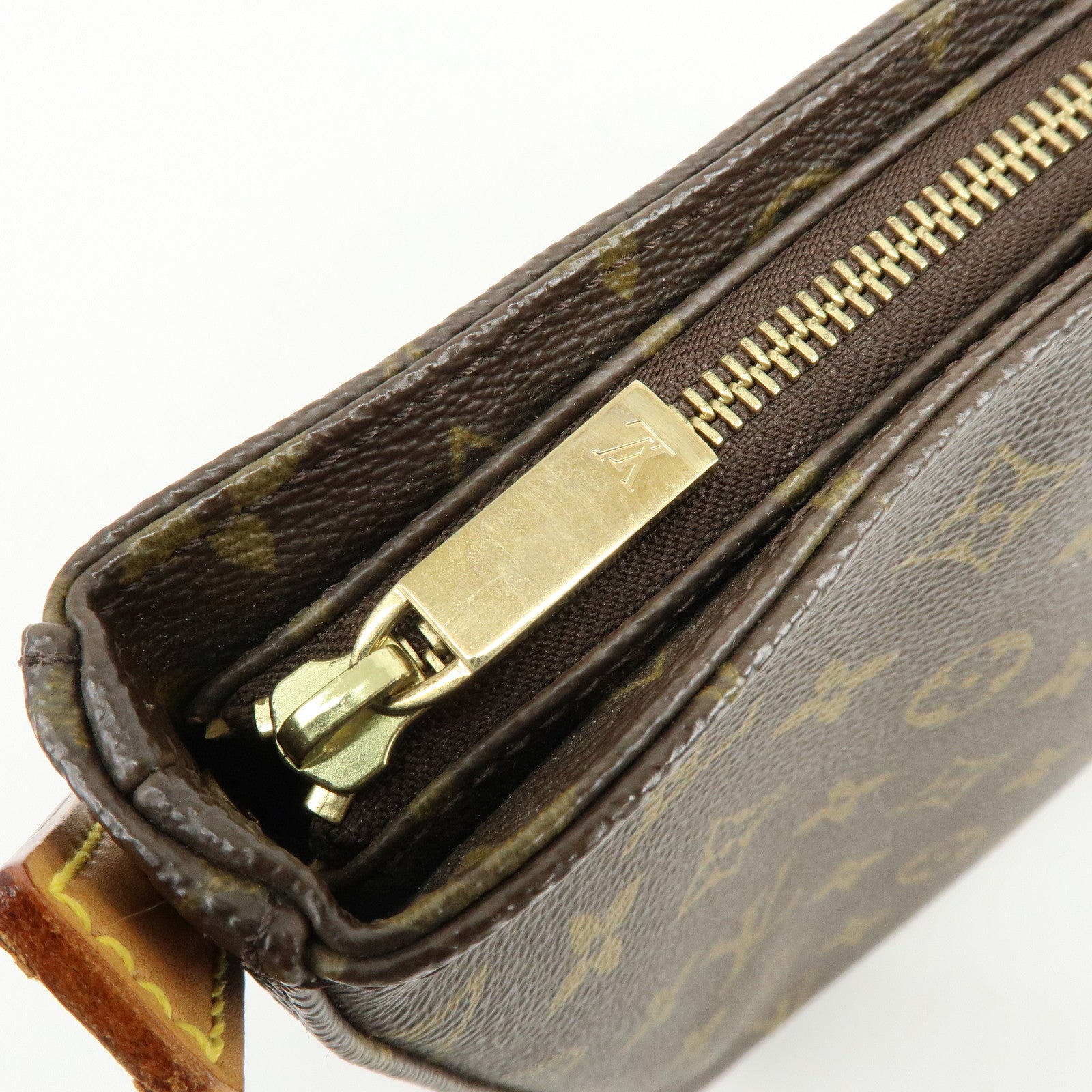 Louis Vuitton Monogram Looping MM Canvas Shoulder Bag Hand Bag M51146