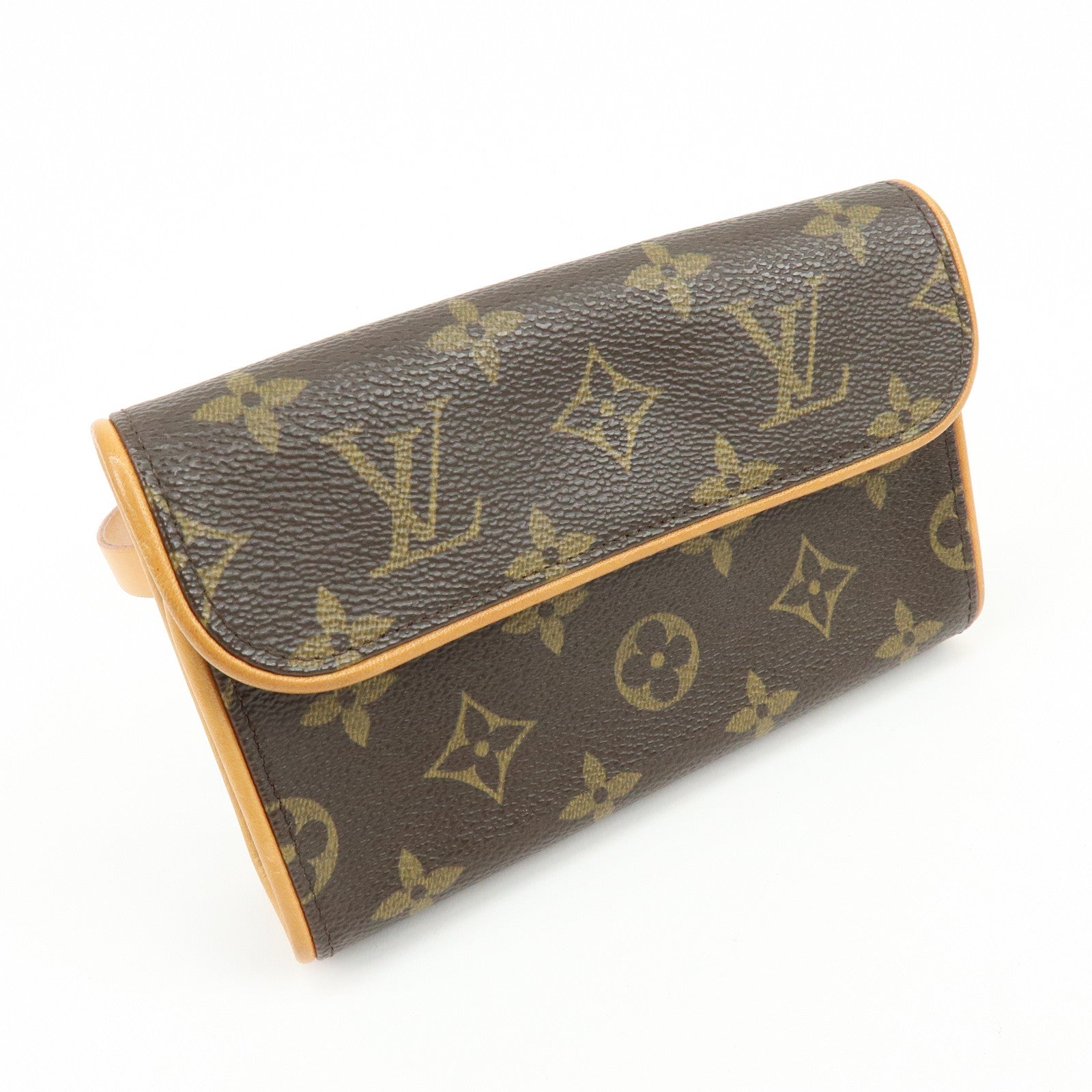 Louis Vuitton Monogram Pochette Florentine Waist Bag Belt XS M51855