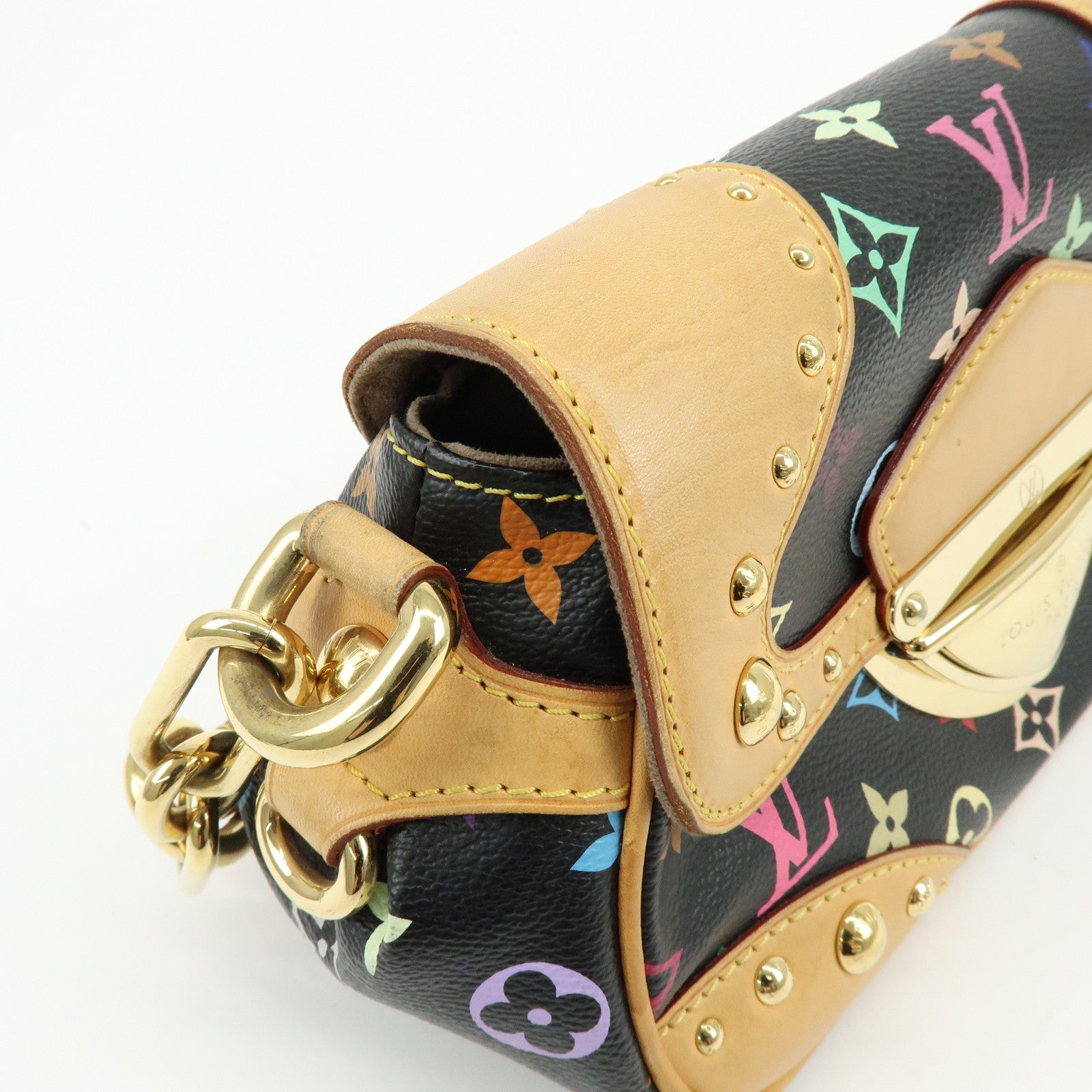 Louis Vuitton Monogram Multi Color Marilyn Hand Bag Shoulder Bag M40128