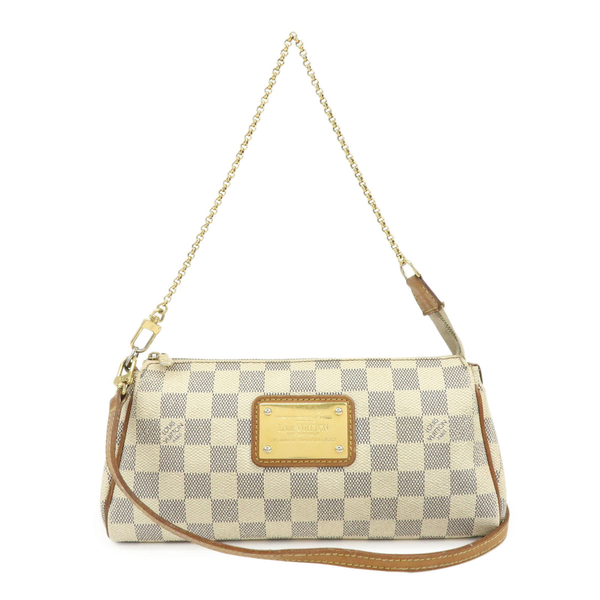 Louis Vuitton Damier Azur Eva 2Way Bag Hand Bag Shoulder Bag N55214