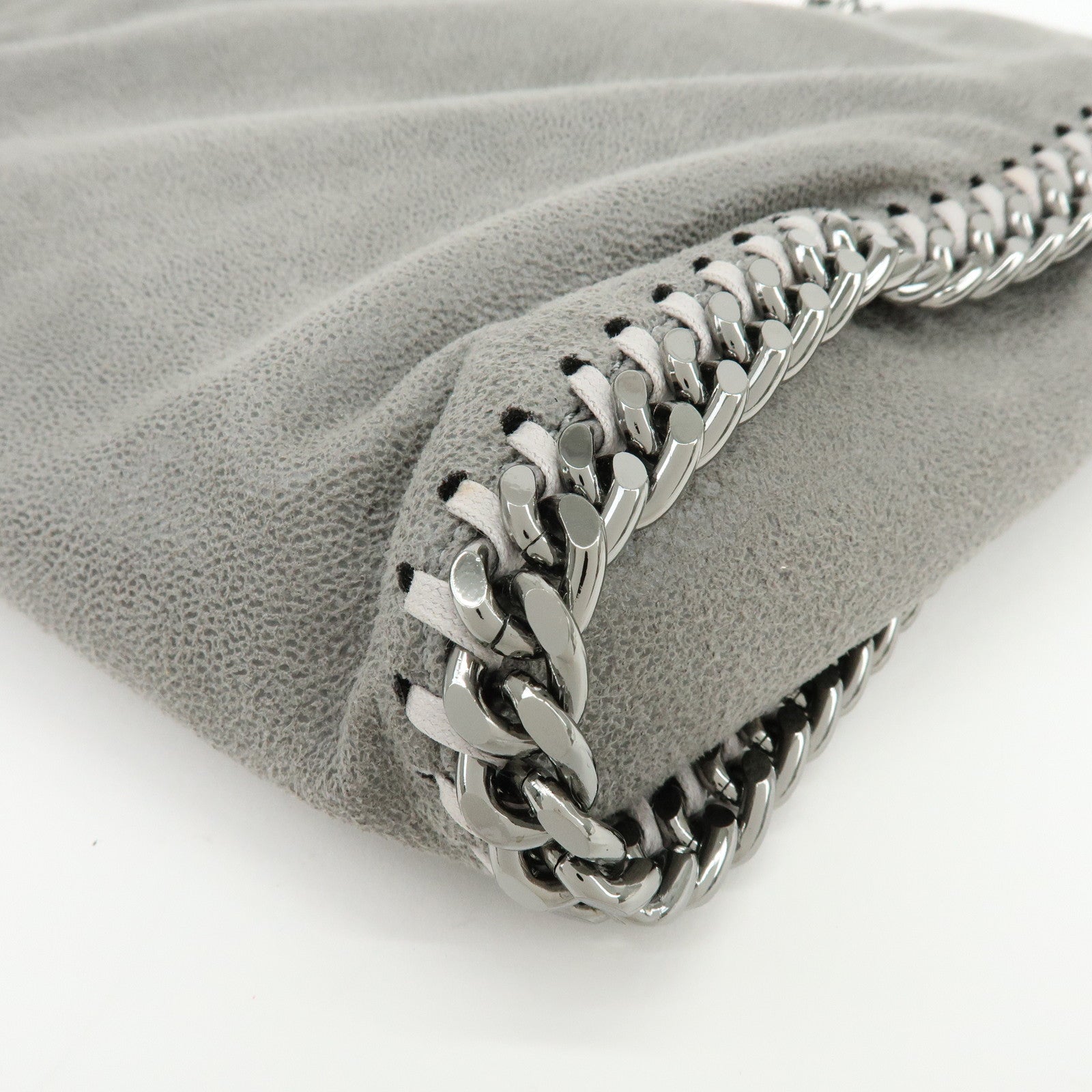 STELLA MCCARTNEY Falabella Faux Leather 2Way Bag Grey 371223