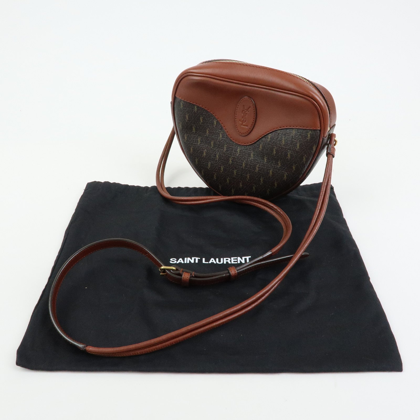 SAINT LAURENT PARIS Le Monogram PVC Cool Bag Shoulder Bag 675260