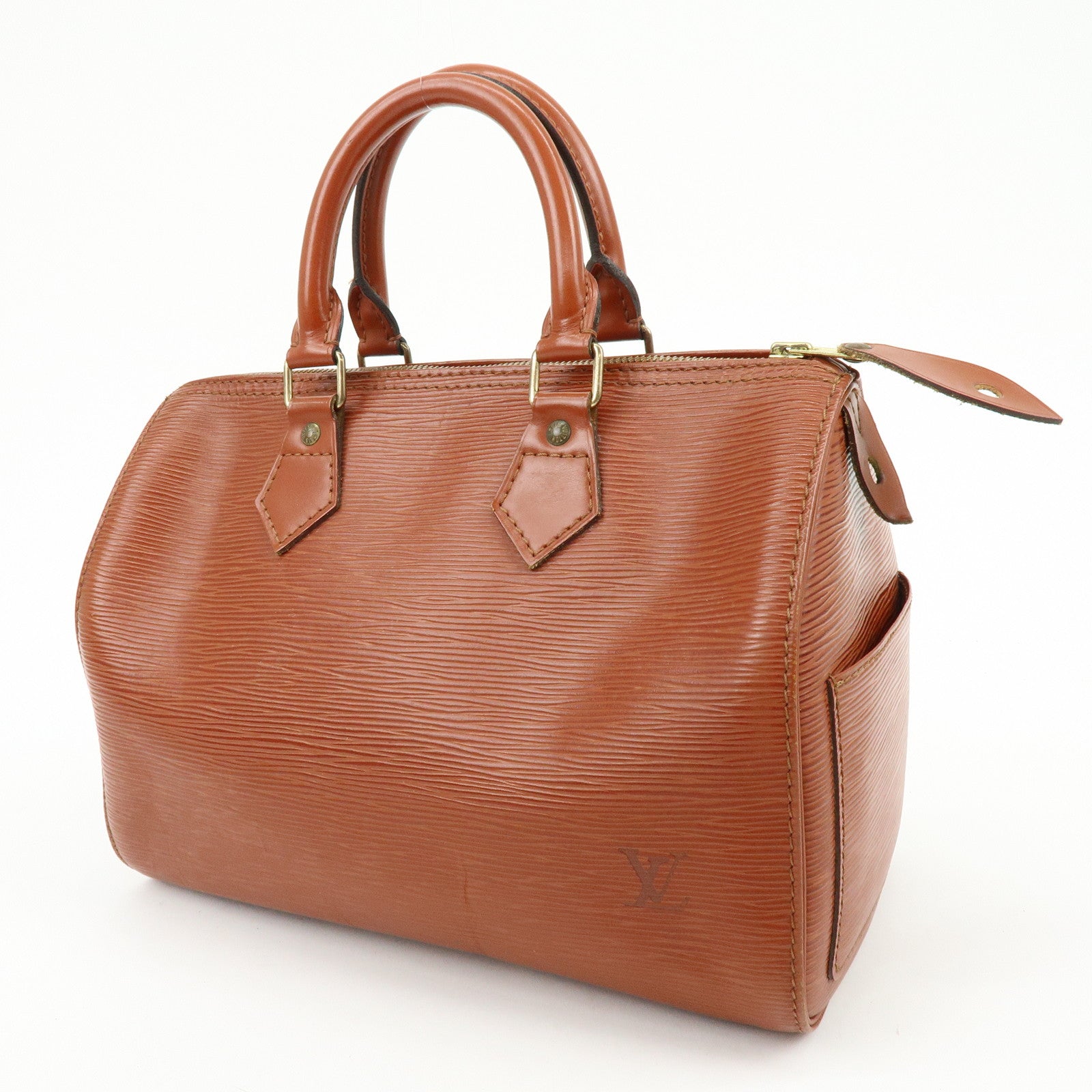 Louis Vuitton Epi Speedy 25 Hand Boston Bag Kenya Brown M43013