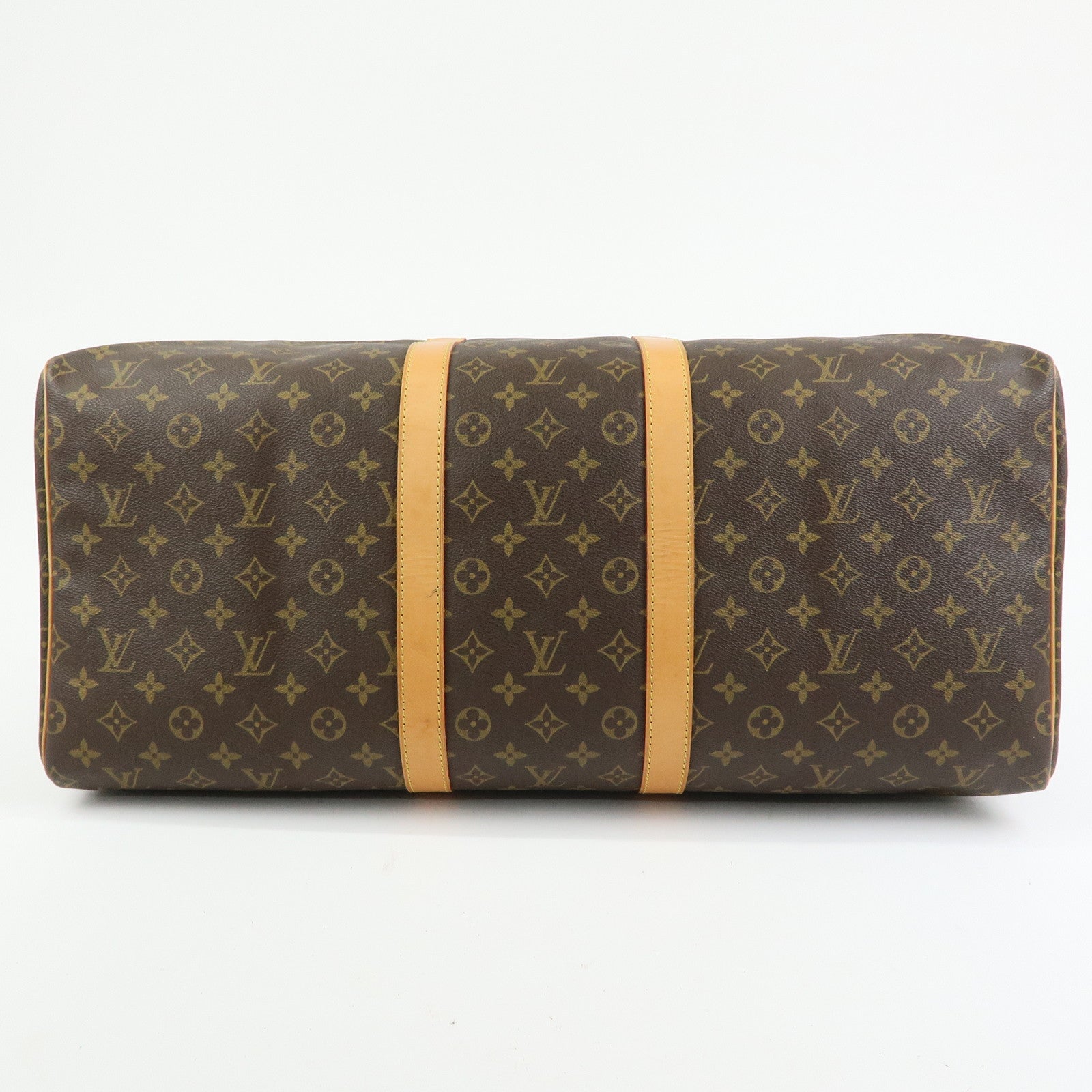 Louis Vuitton Monogram Keep All 55 Boston Bag Brown M41424
