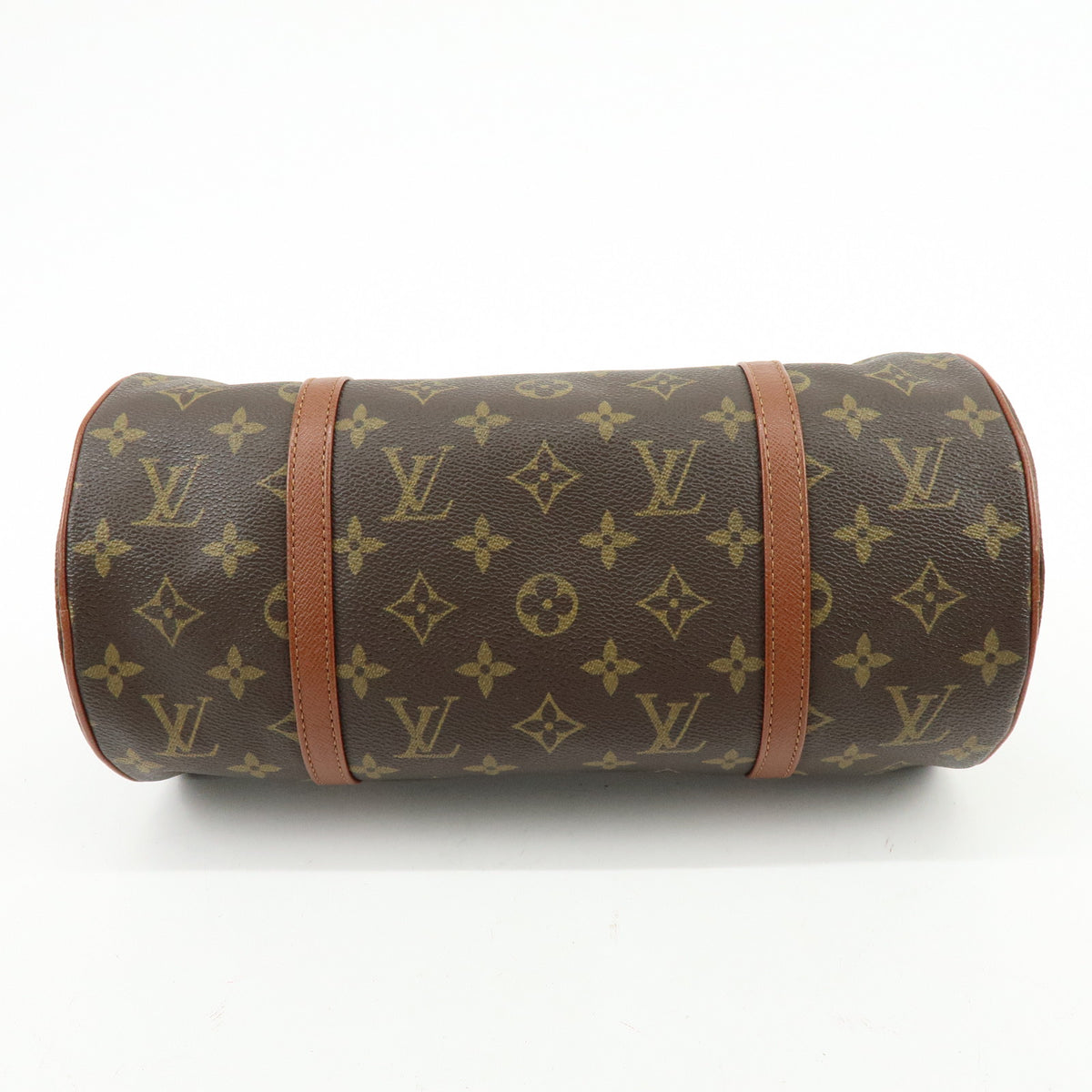 Louis Vuitton Monogram Papillon 30 Hand Bag Brown M51365