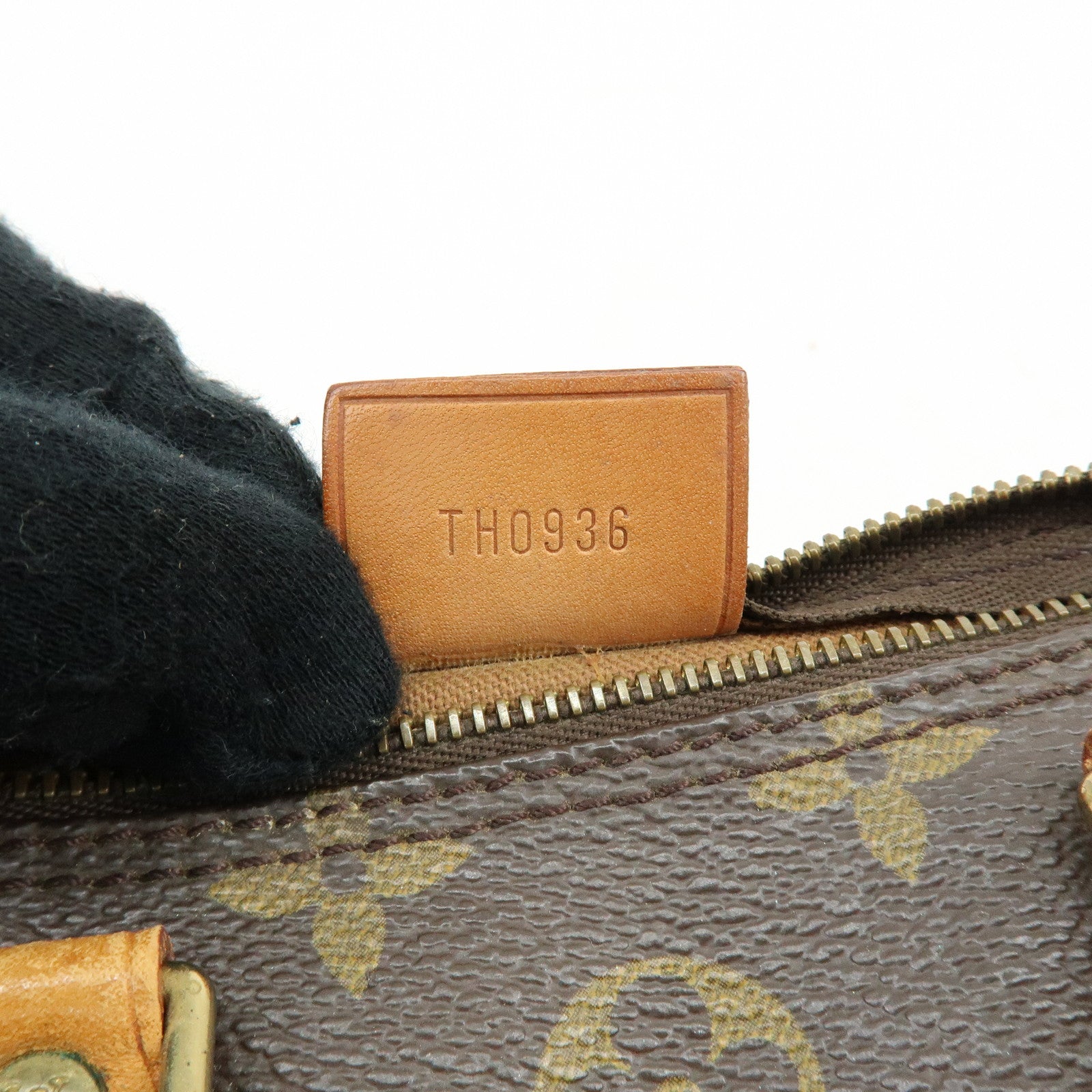 Louis Vuitton Monogram Canvas Mini Speedy Hand Bag & Strap M41534