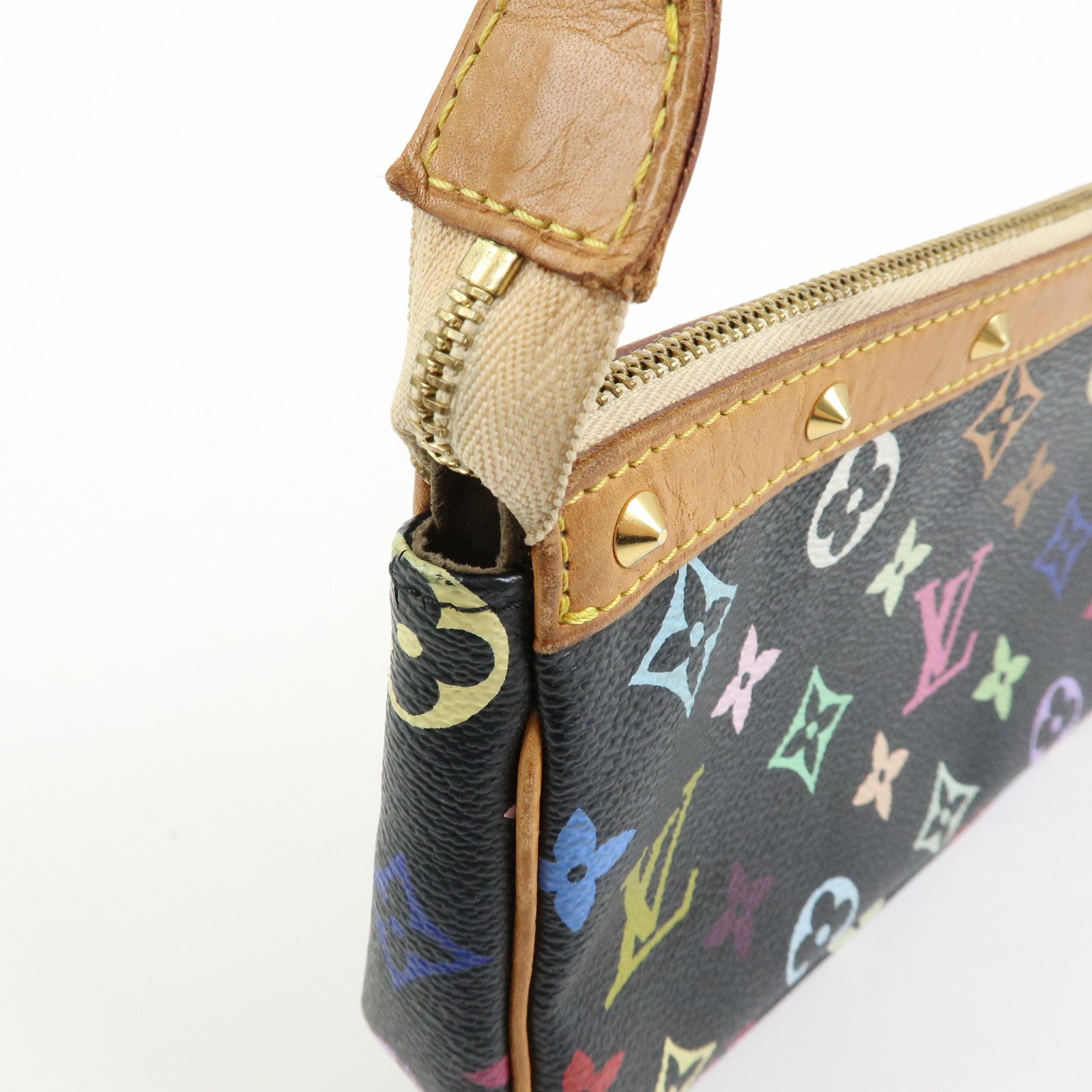 Louis Vuitton Monogram Multicolor Pochette Accessoires Noir M92648