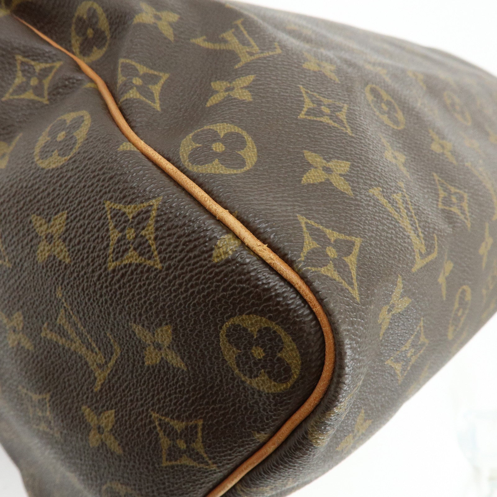 Louis Vuitton Monogram Speedy 40 Boston Bag Brown M41522