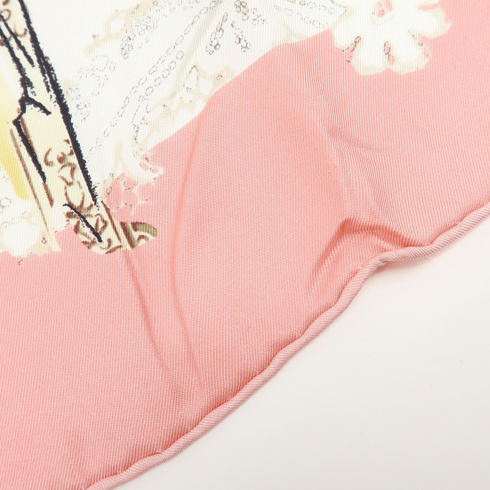 Christian Dior Silk 100% Scarf Shawl Ladies Print Pink