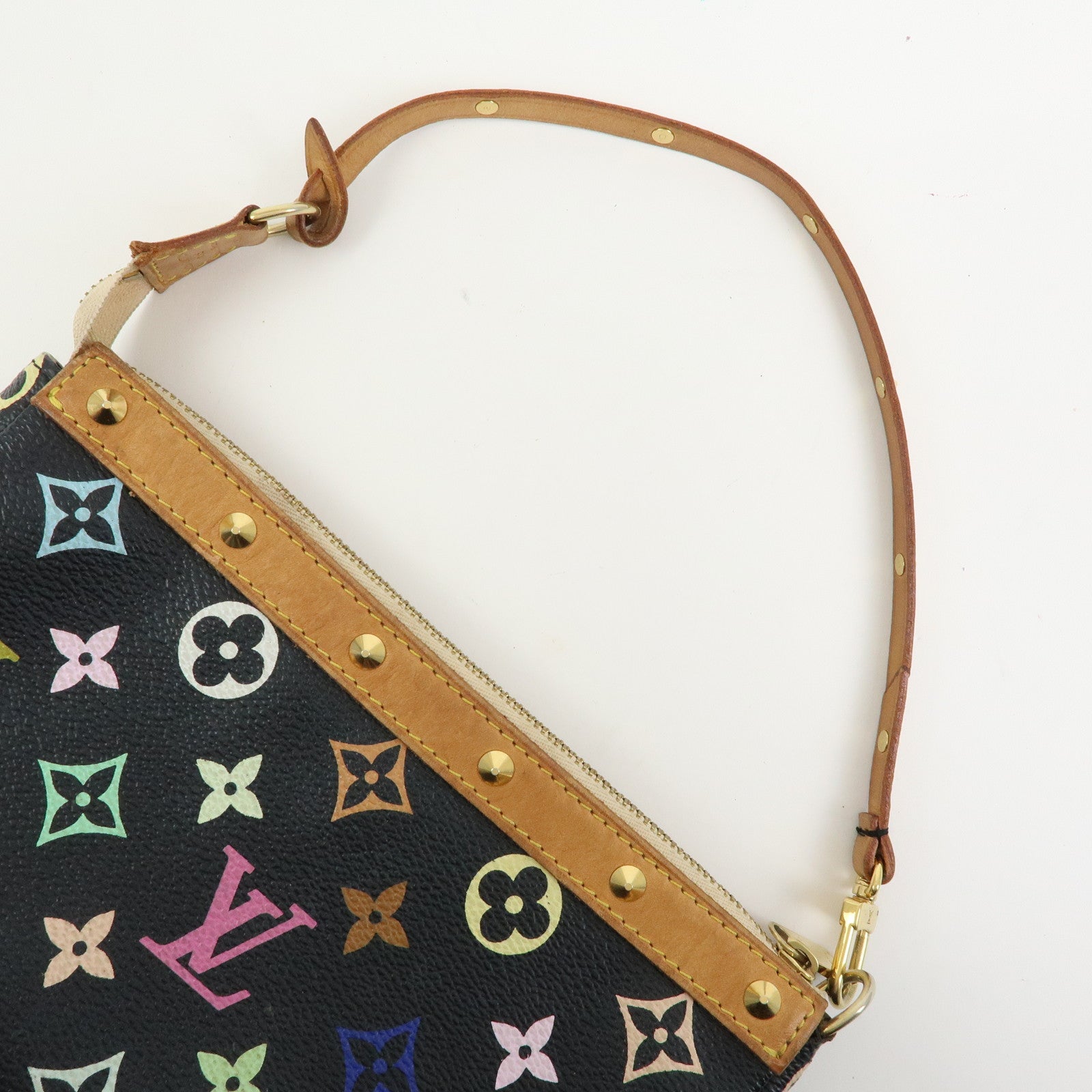 Louis Vuitton Monogram Multicolor Pochette Accessoires Noir M92648