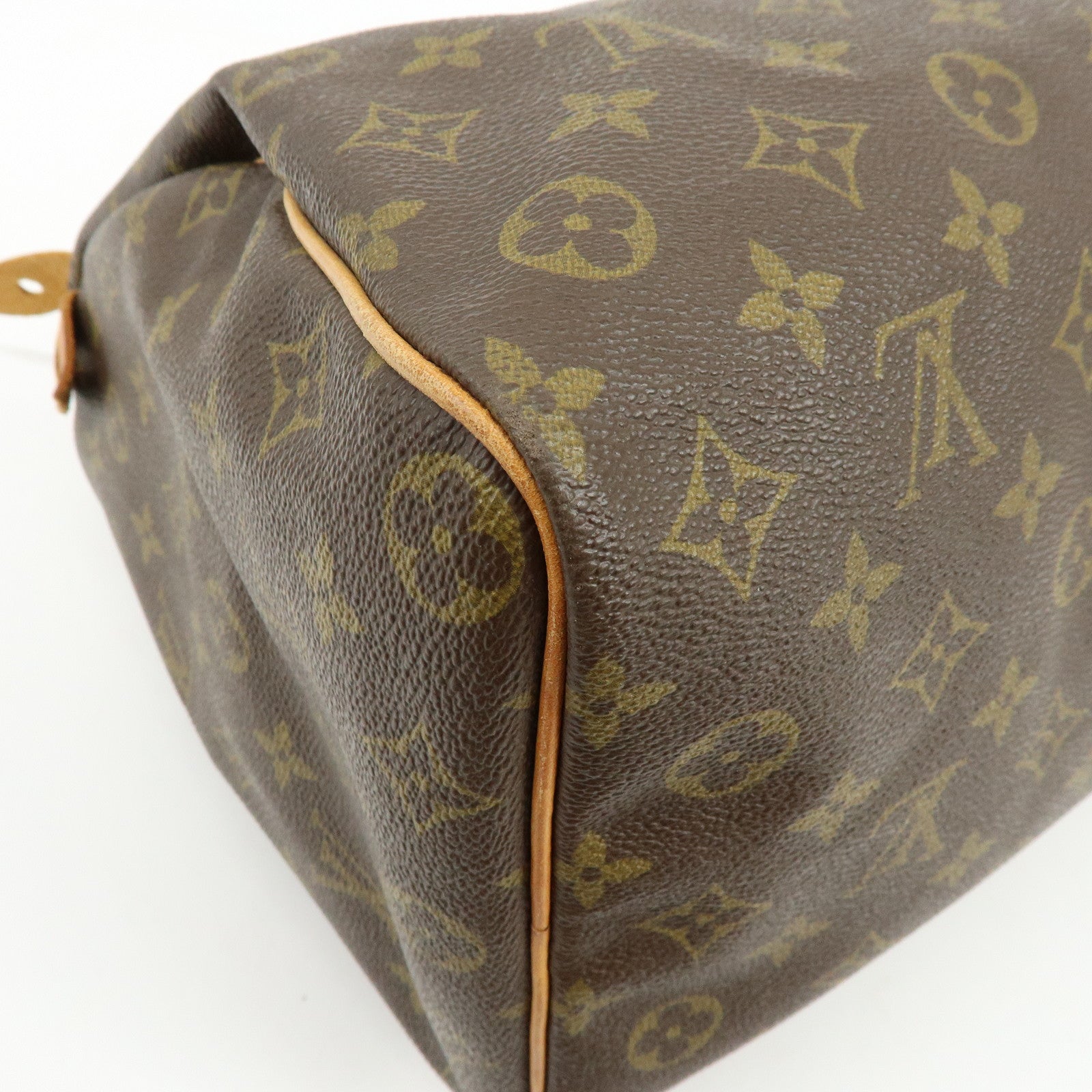 Louis Vuitton Monogram Speedy 35 Canvas Boston Bag Hand Bag M41524