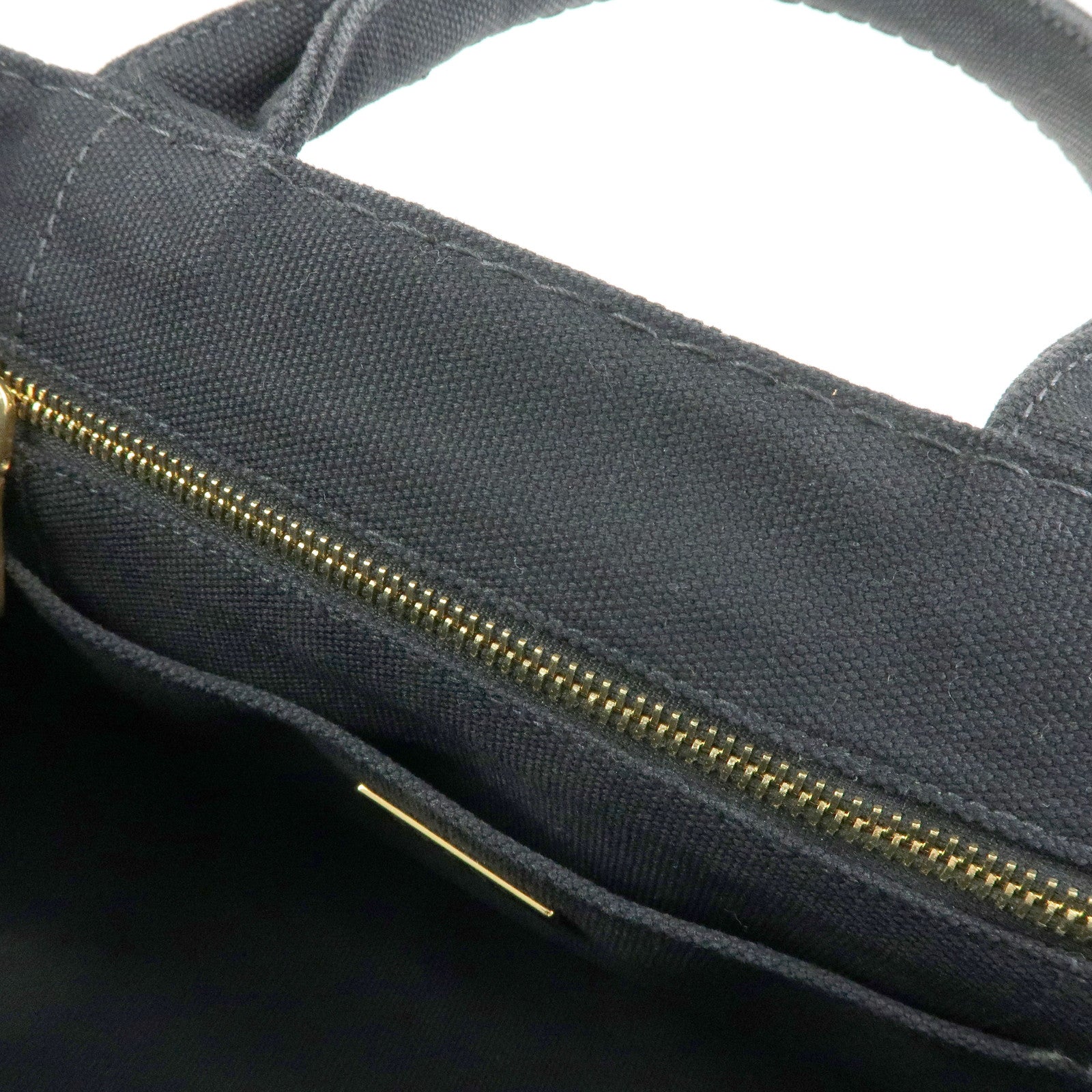PRADA Triangle Log Canapa Mini Canvas 2Way Bag Hand Bag 1BG439