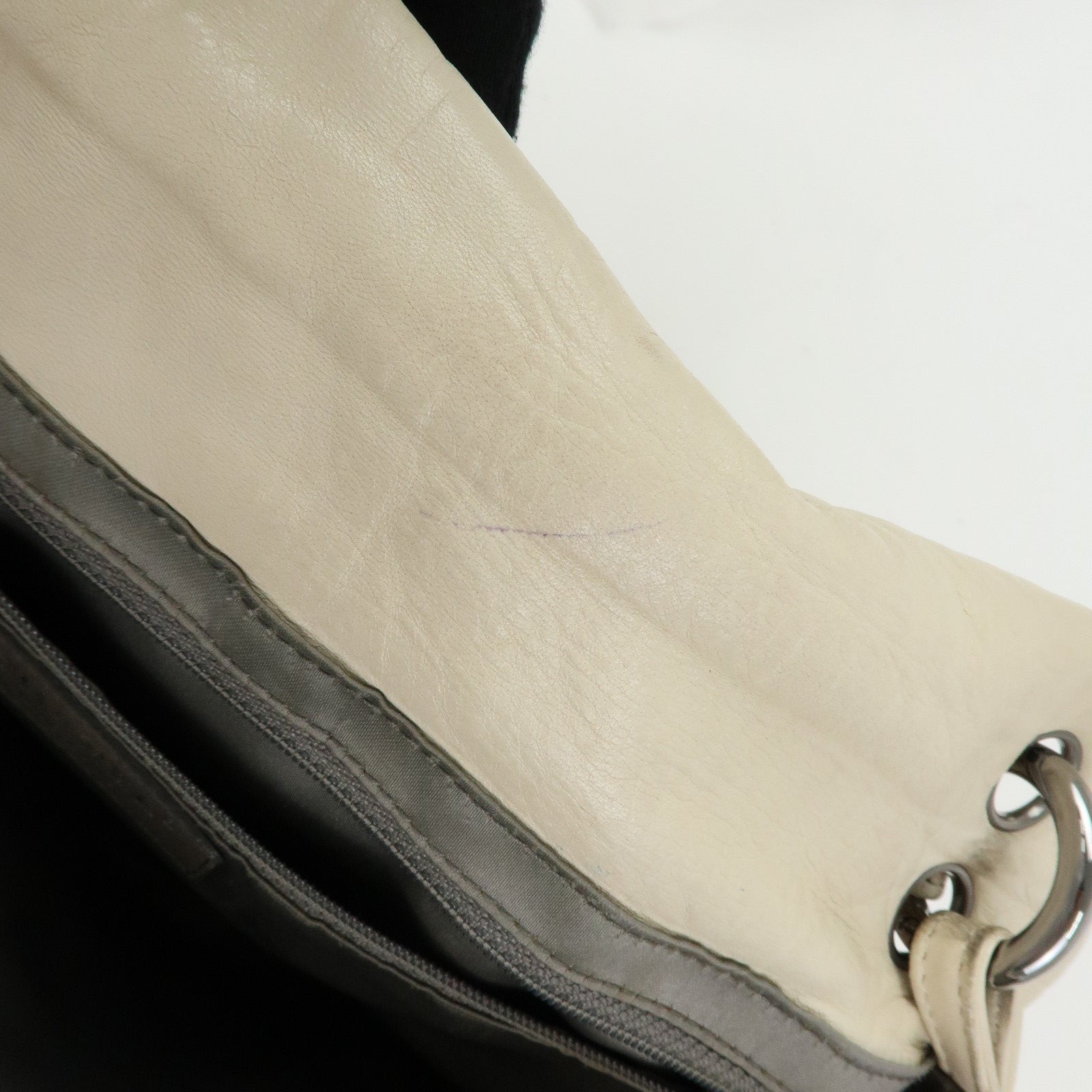 CHANEL Matelasse COCO Mark Calf Leather Double Flap Shoulder Bag