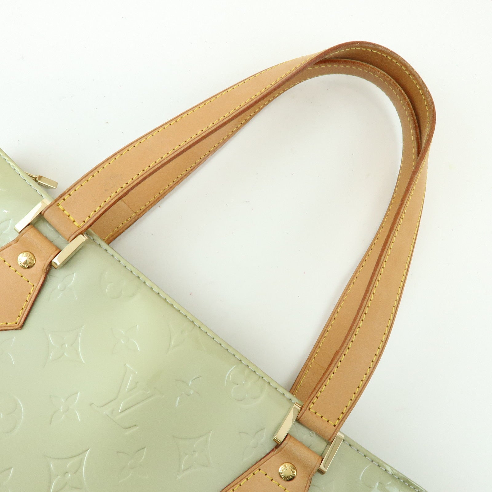 Louis Vuitton Monogram Vernis Houston Hand Bag Gris M91053
