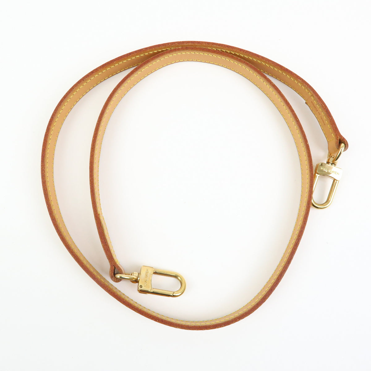 Louis Vuitton Nume Leather Shoulder Strap 100cm 1.6cm Natural J00142