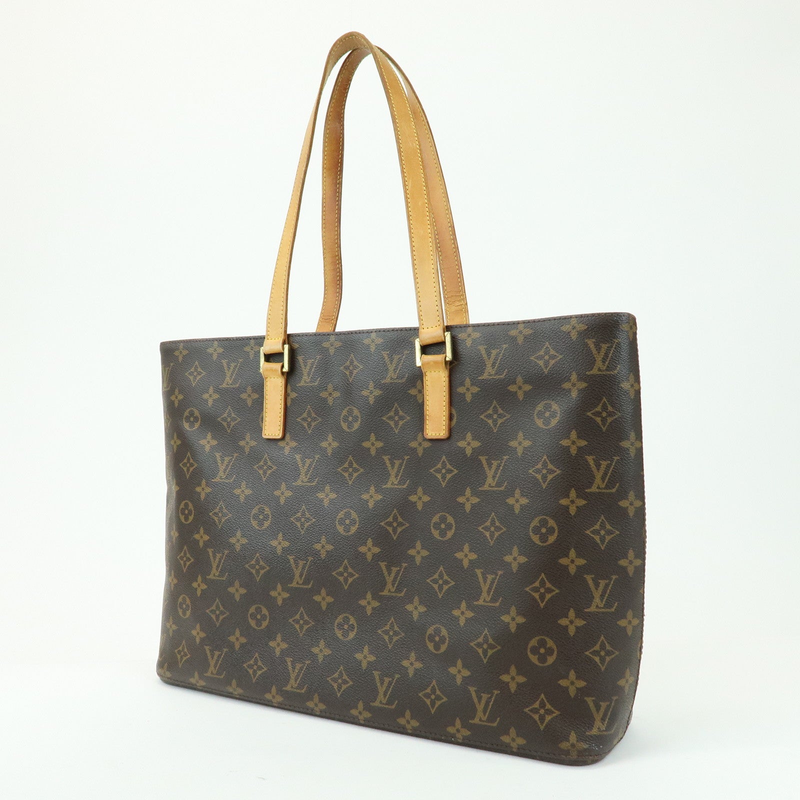 Louis Vuitton Monogram Luco Tote Bag Shoulder Bag Brown M51155