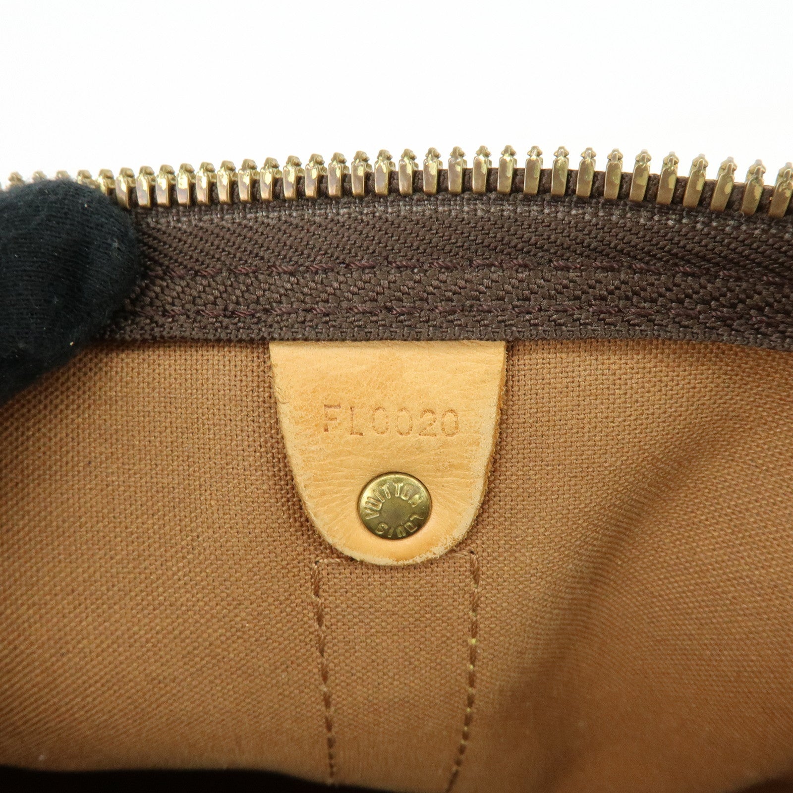 Louis Vuitton Monogram Keep All 55 Boston Bag Hand Bag Brown M41424