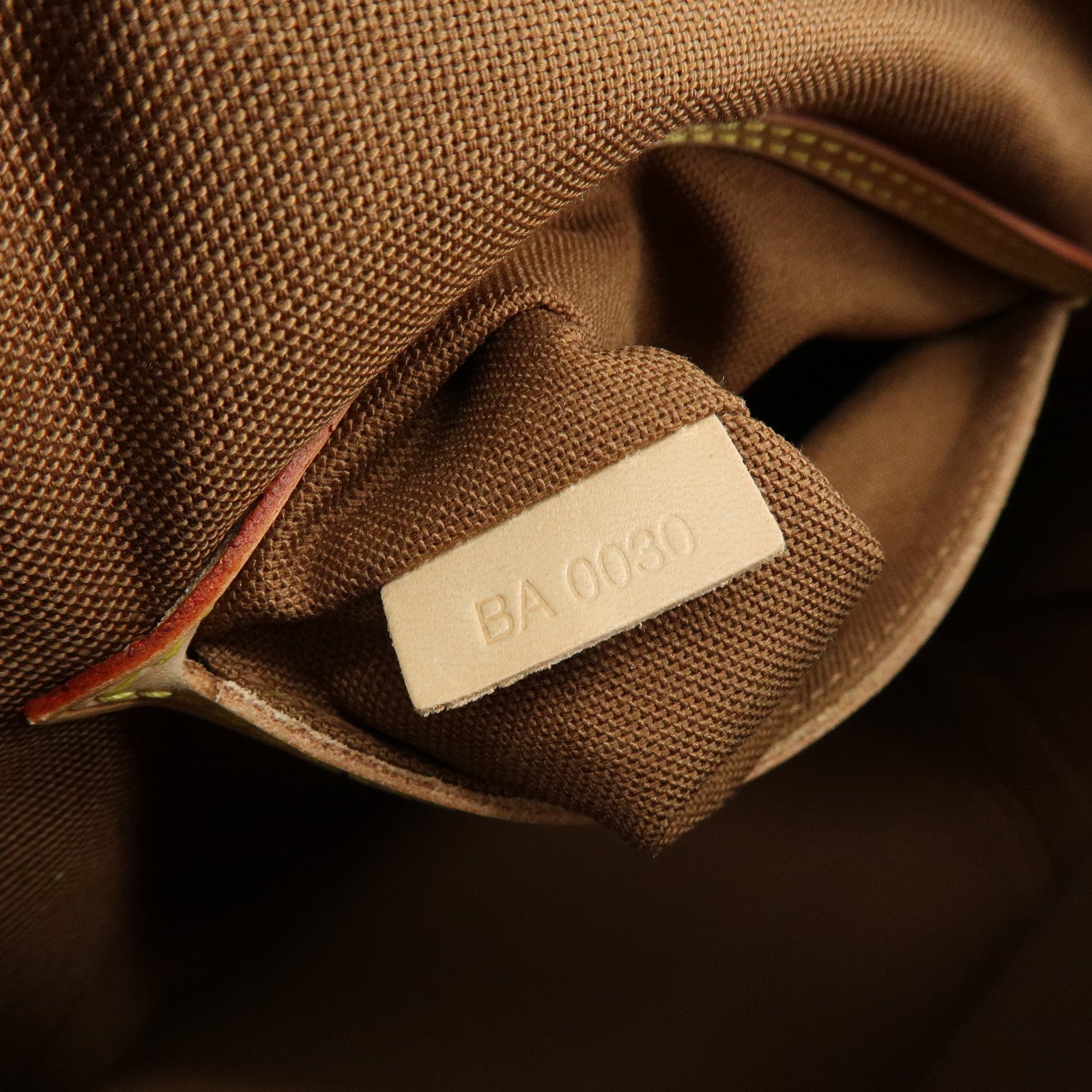 Louis Vuitton Monogram Alma PM Canvas Leather Hand Bag Brown M51130