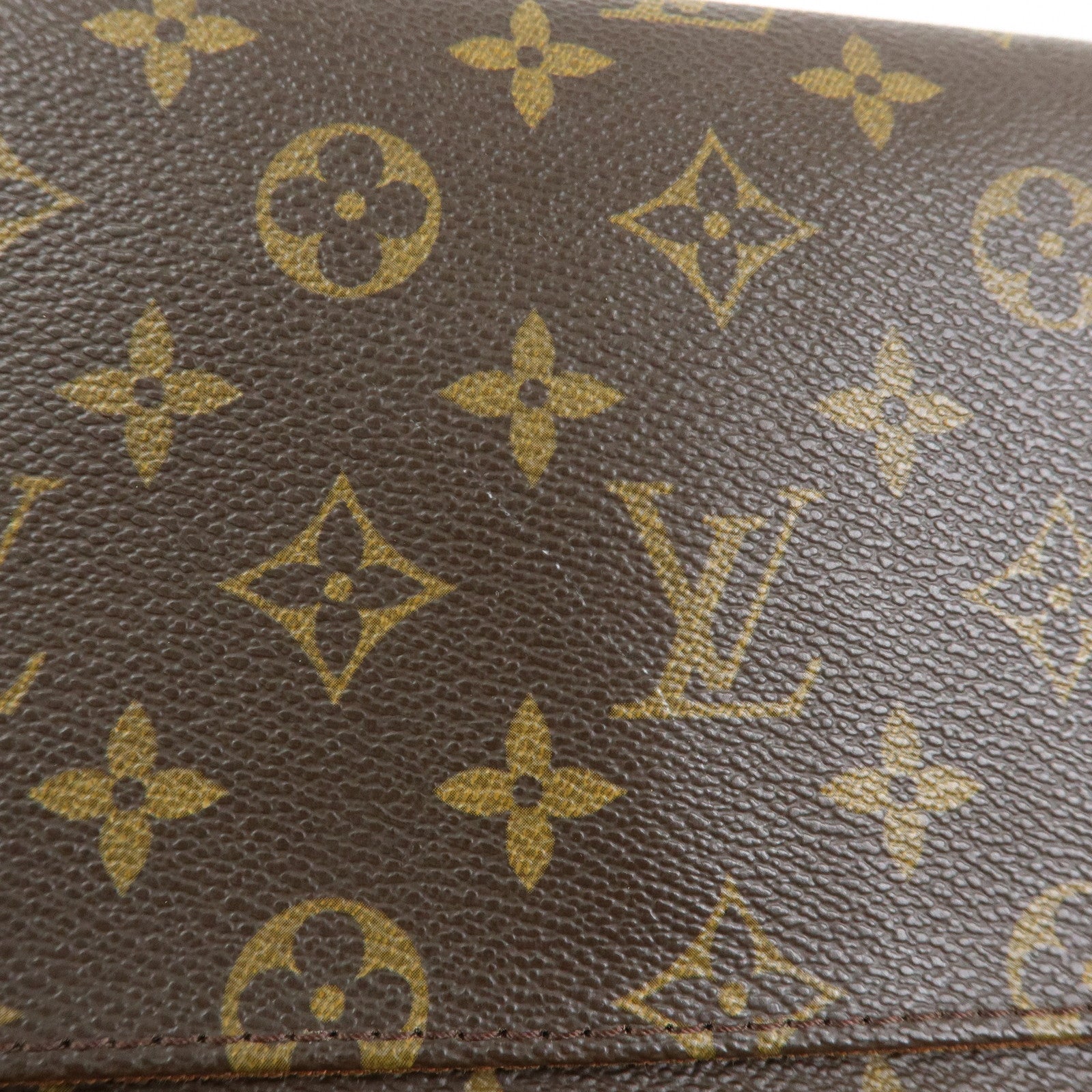 Louis Vuitton Monogram Mini Looping Canvas Shoulder Bag Brown M51147