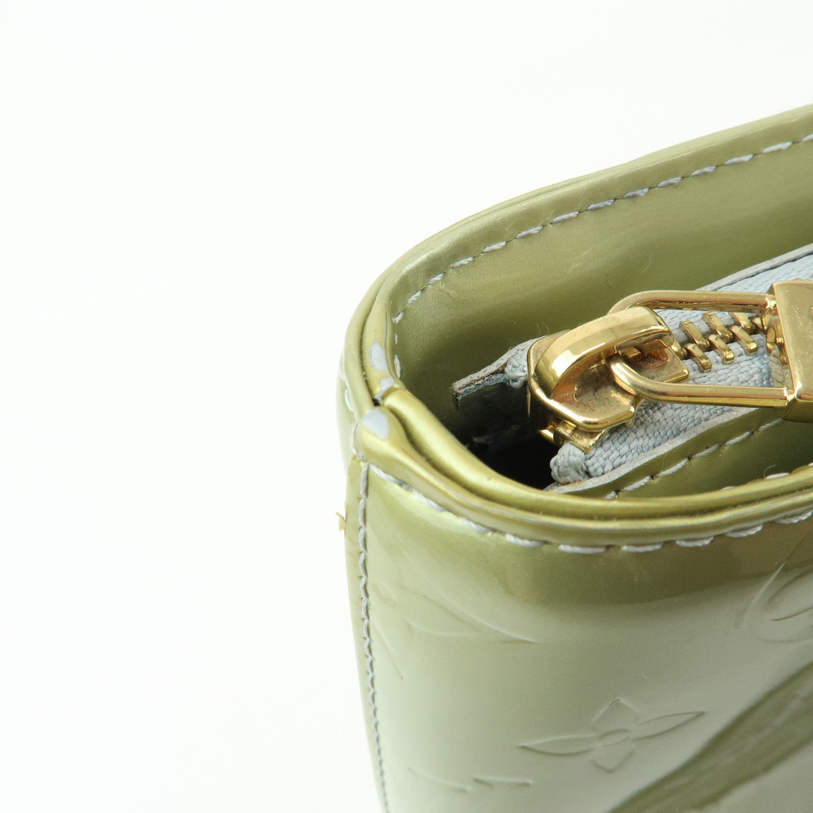 Louis Vuitton Monogram Vernis Houston Hand Bag Gris M91053
