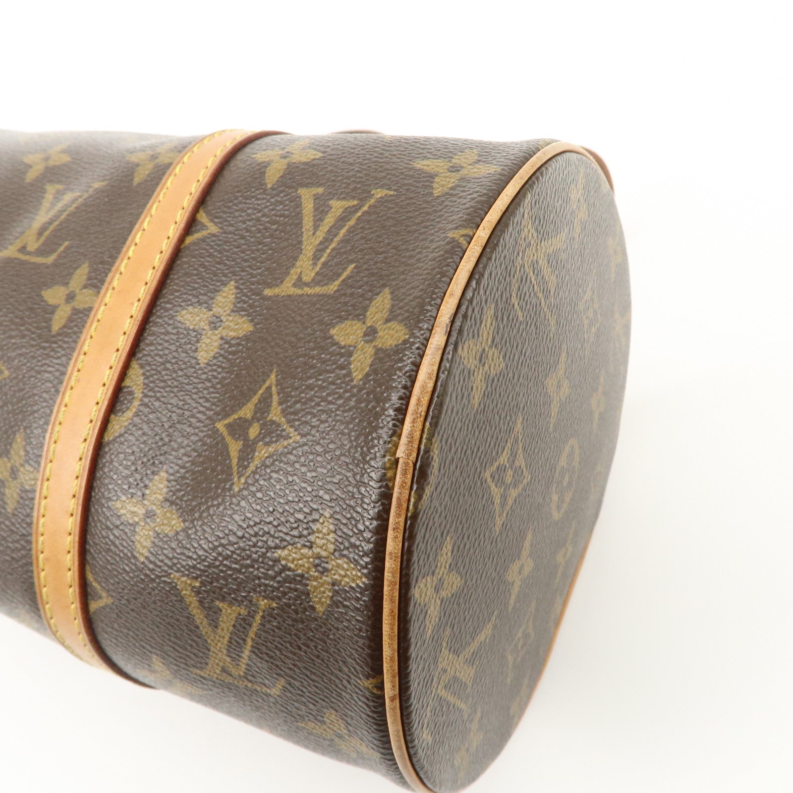 Louis Vuitton Monogram Papillon 30 Hand Bag New Style M51385 Used