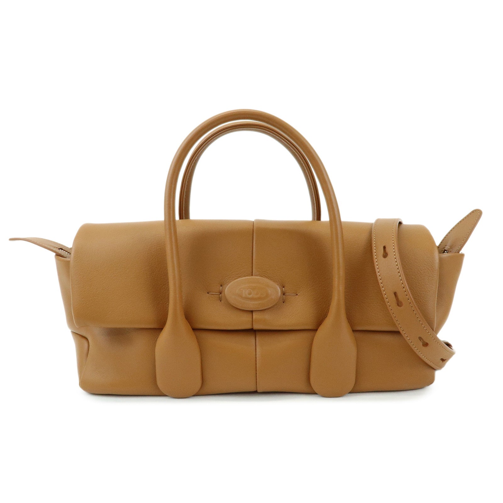 ◆TOSO◆バーチカルブラインド◆W2220×H2290◆O-2505BL8◆ TOD'S Di Leather 2Way Bag Hand Bag Shoulder Bag Brown