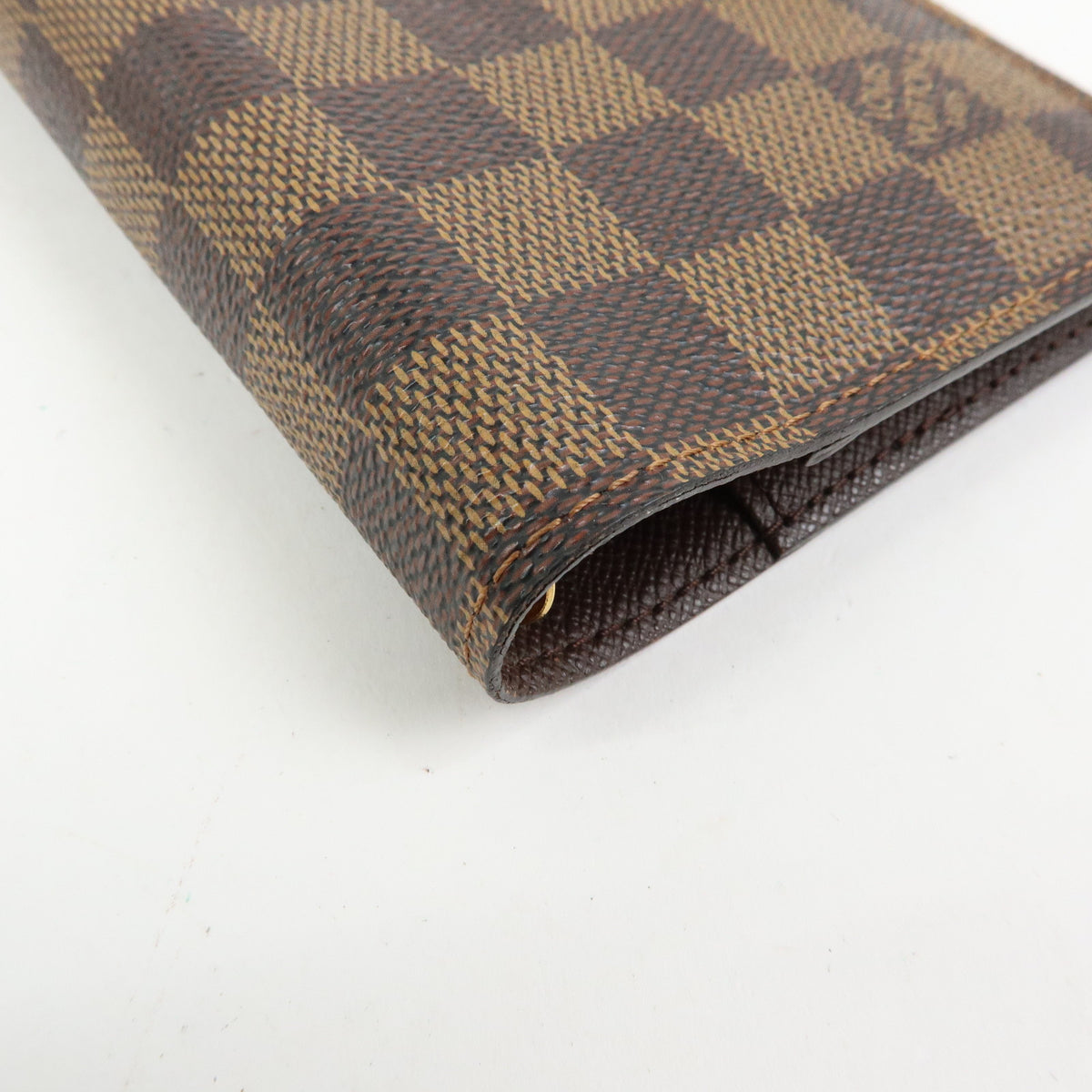 Louis Vuitton Damier Ebene Agenda PM Planner Cover Brown R20700