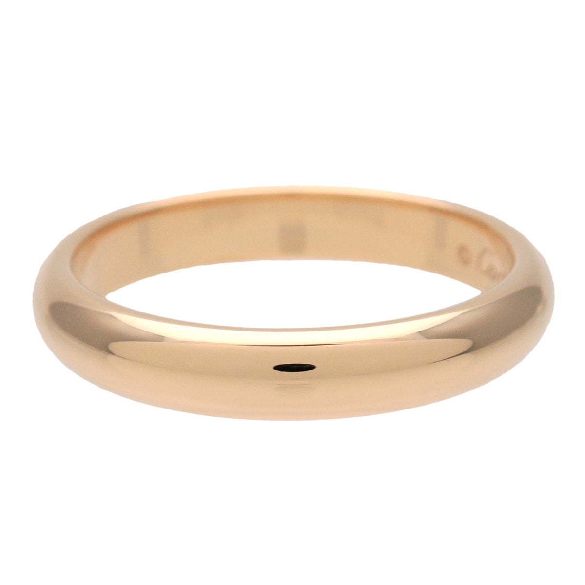 Cartier 1895 Wedding Ring K18 750YG Yellow Gold #55 US7.25 EU55