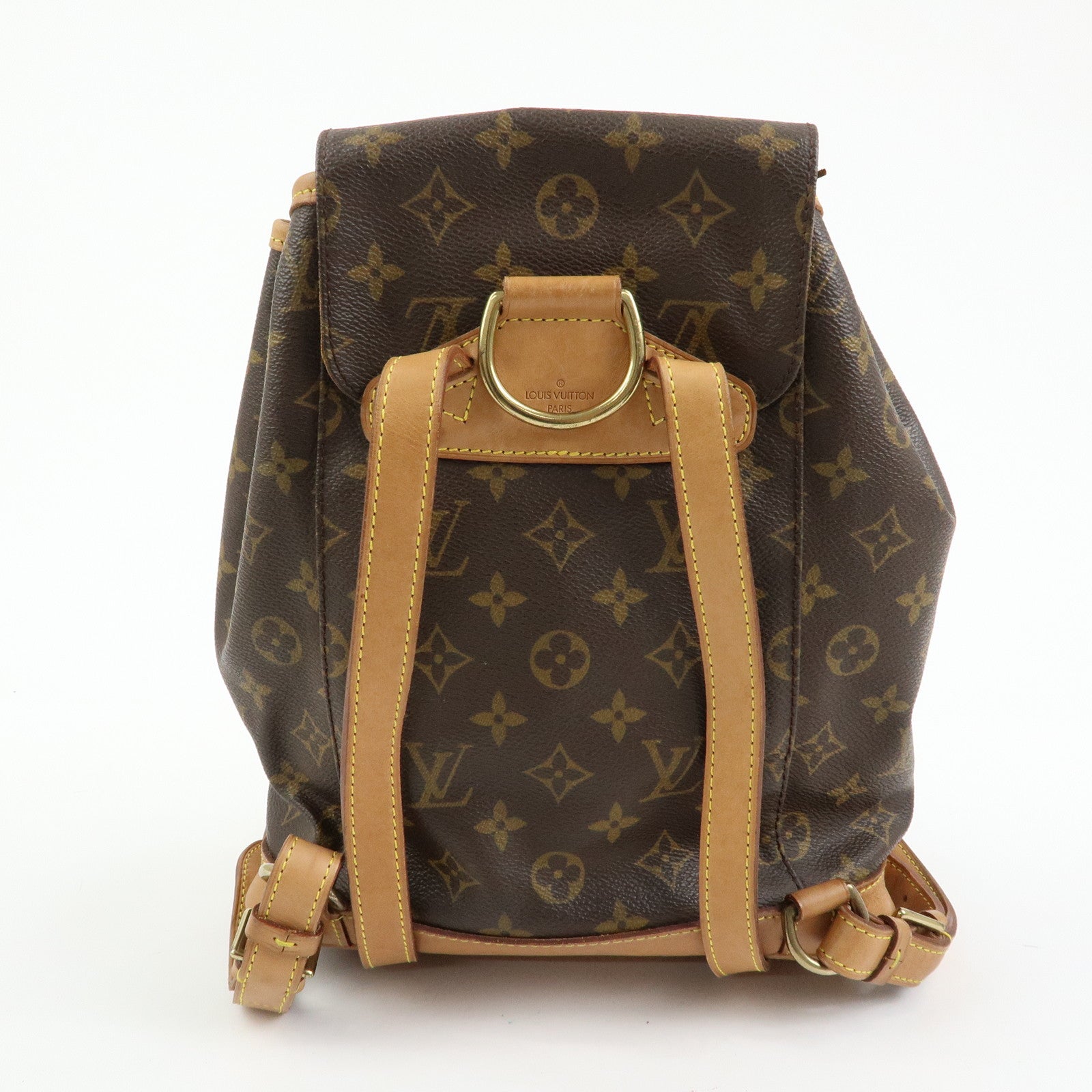 Louis Vuitton Monogram Canvas Montsouris MM Backpack Brown M51136