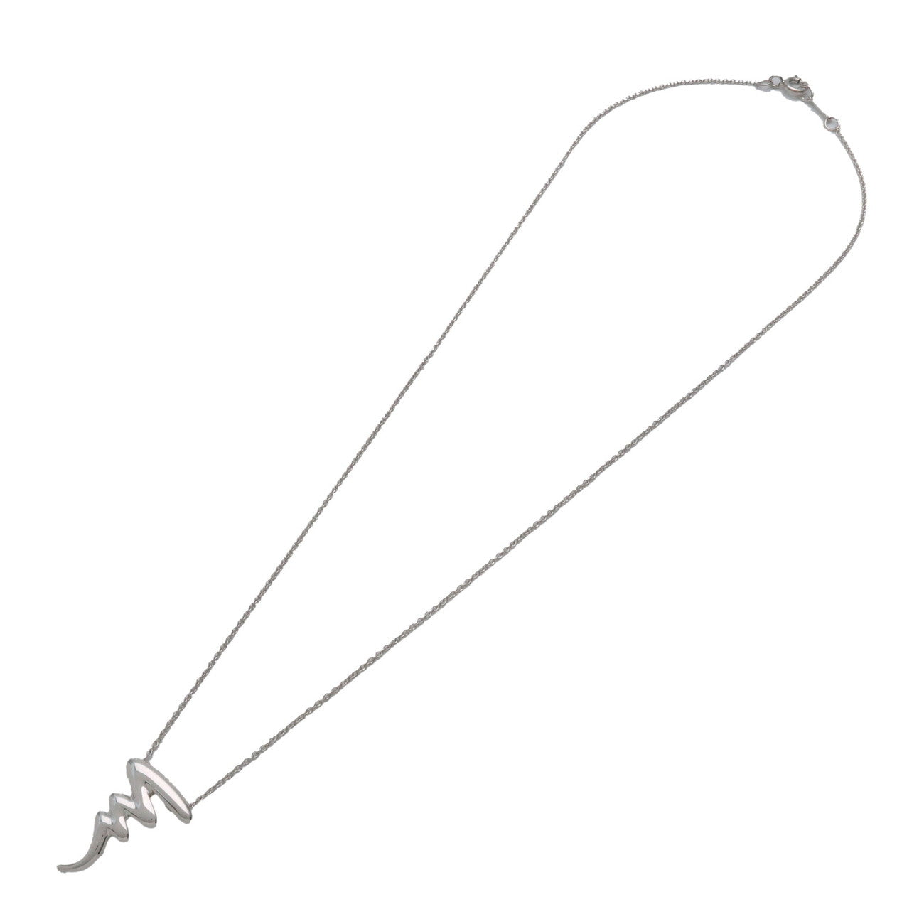 Tiffany & Co Paloma Picasso Scribble Necklace SV925 Silver