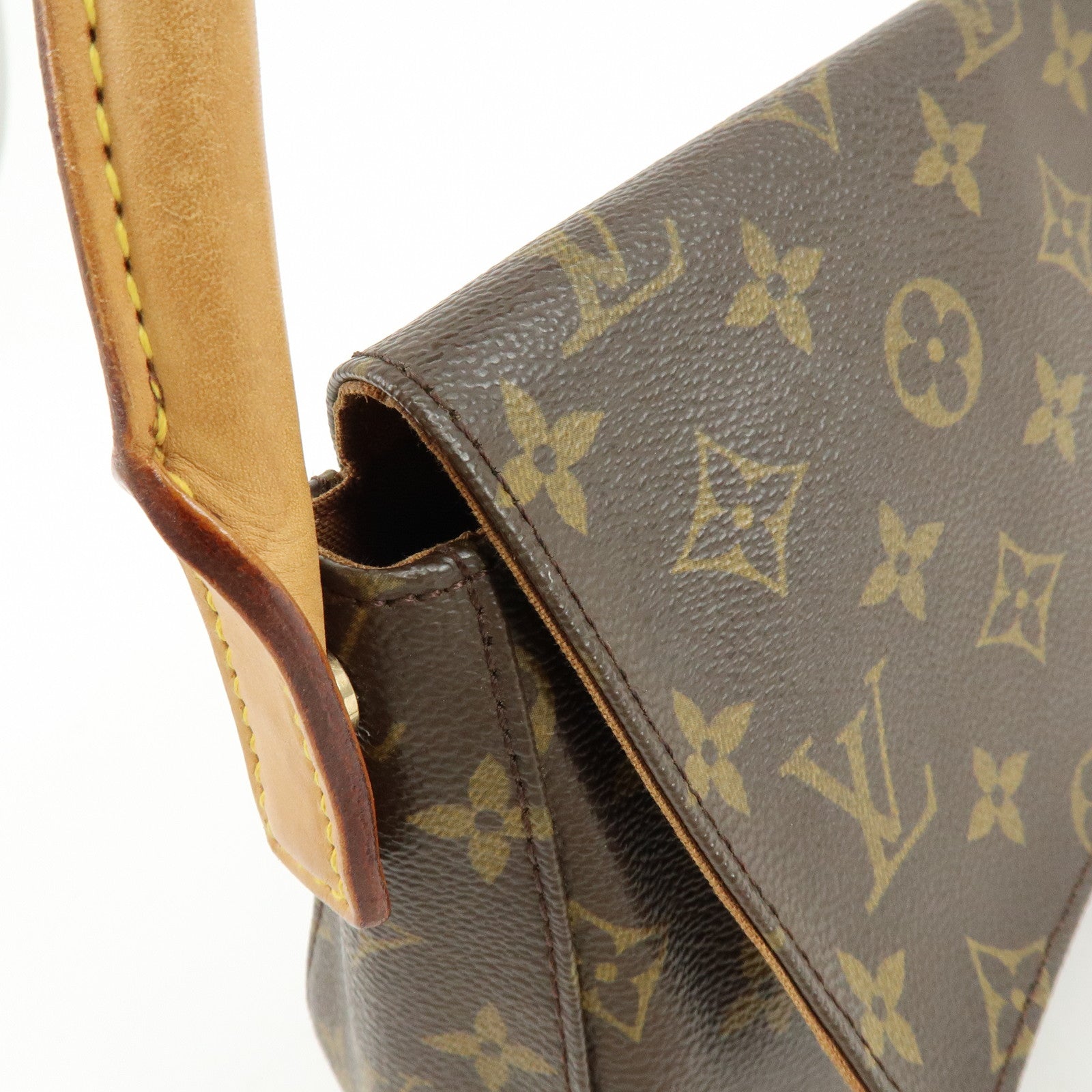 Louis Vuitton Monogram Mini Looping Shoulder Bag Brown M51147