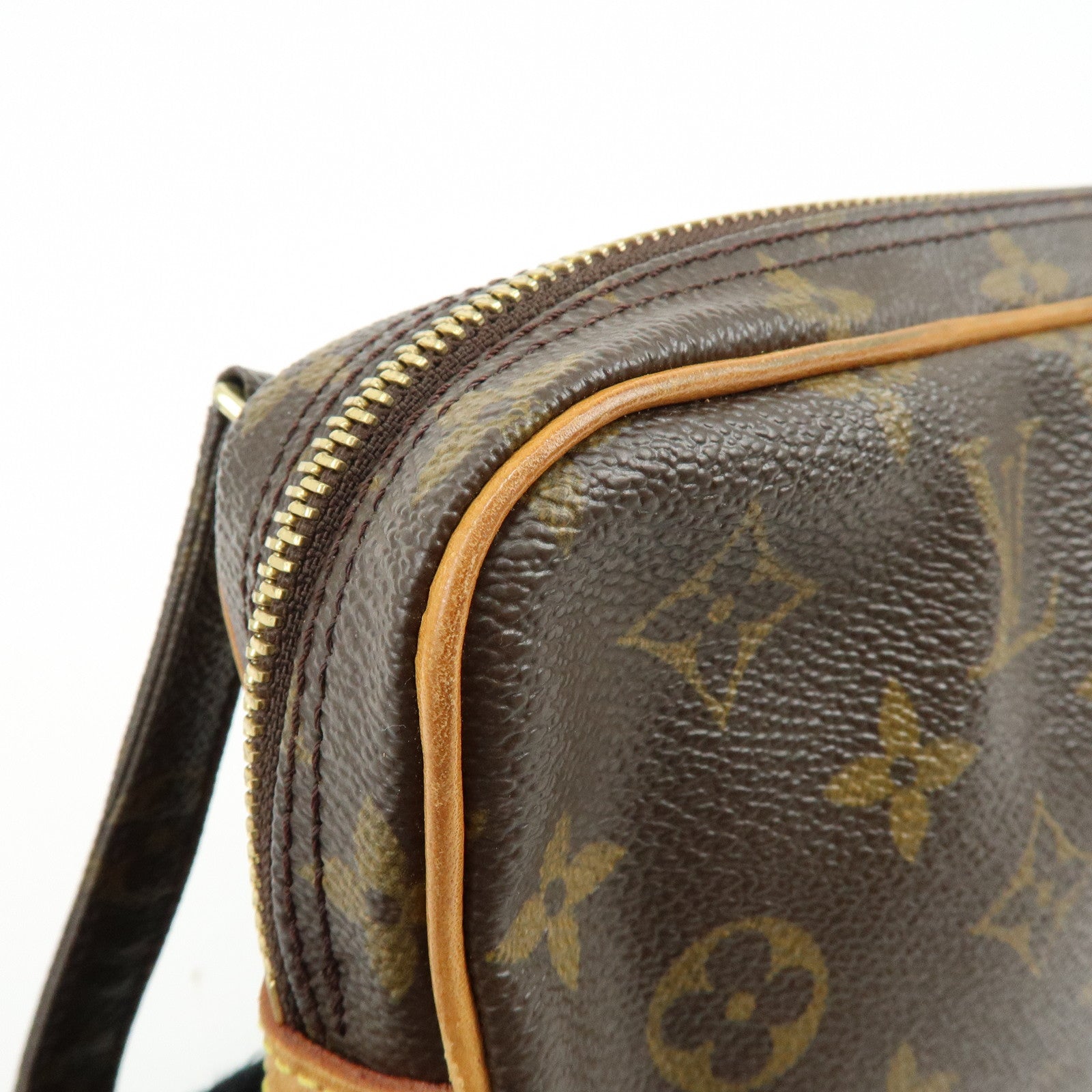 Louis Vuitton Monogram Pochette Marly Bandouliere Bag Brown M51828