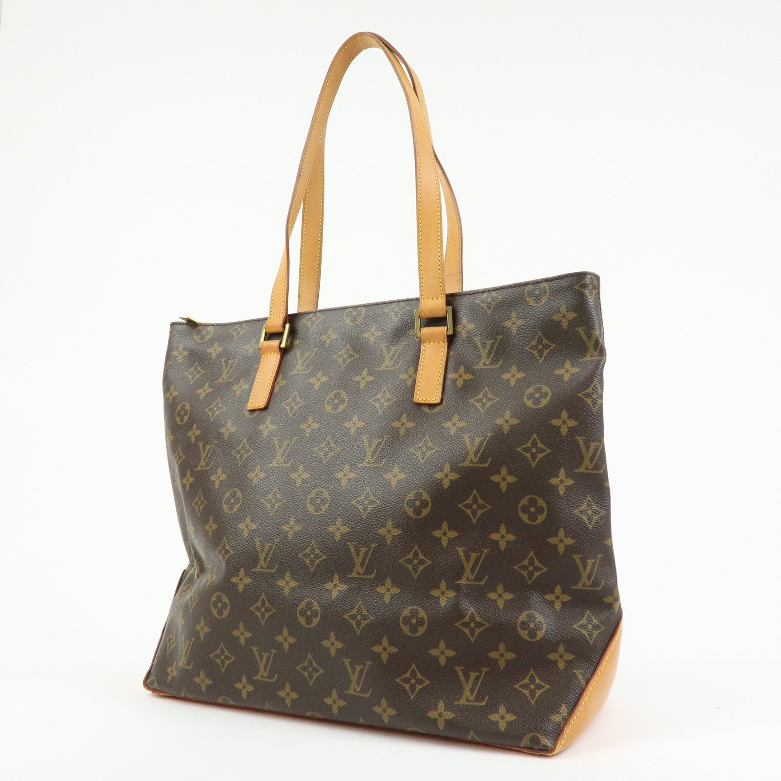 Louis Vuitton Monogram Cabas Mezzo Tote Bag Shoulder Bag M51151